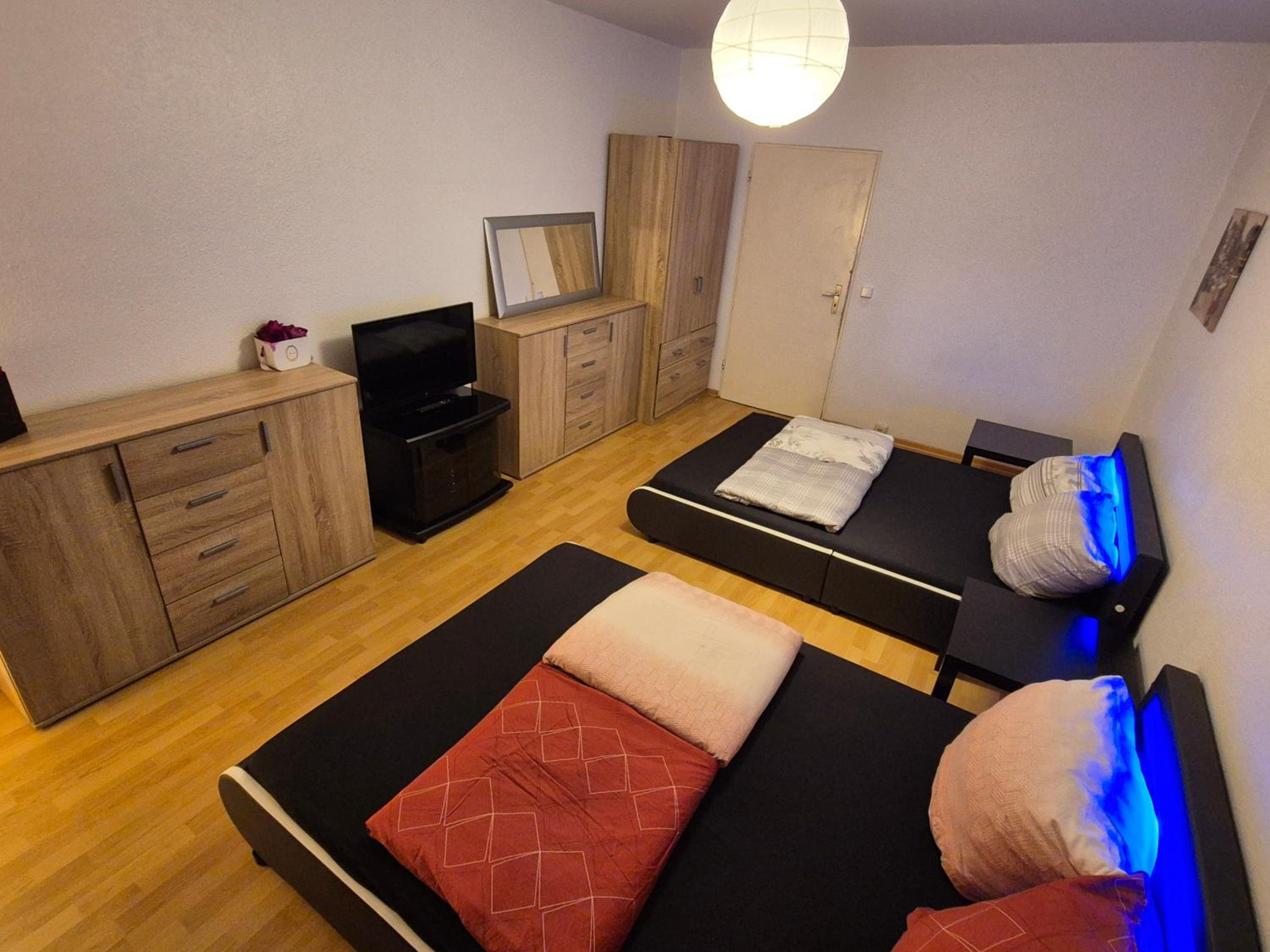 Schöne 3 Schlafzimmer Wohnung mit 4 Dopplbetten