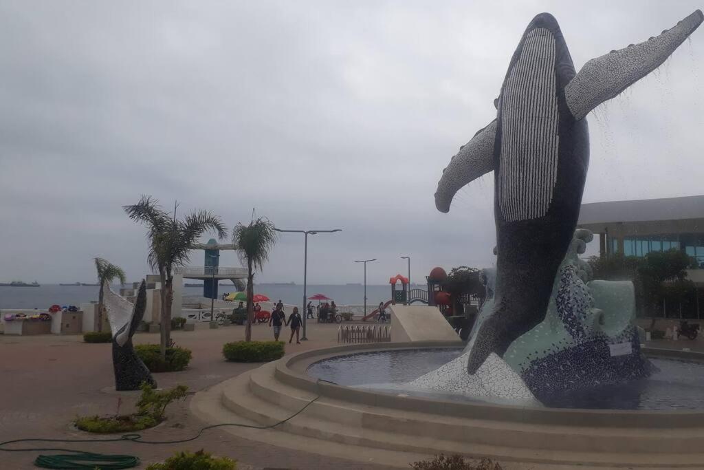 Apartamento en malecón de Salinas hermosa vista