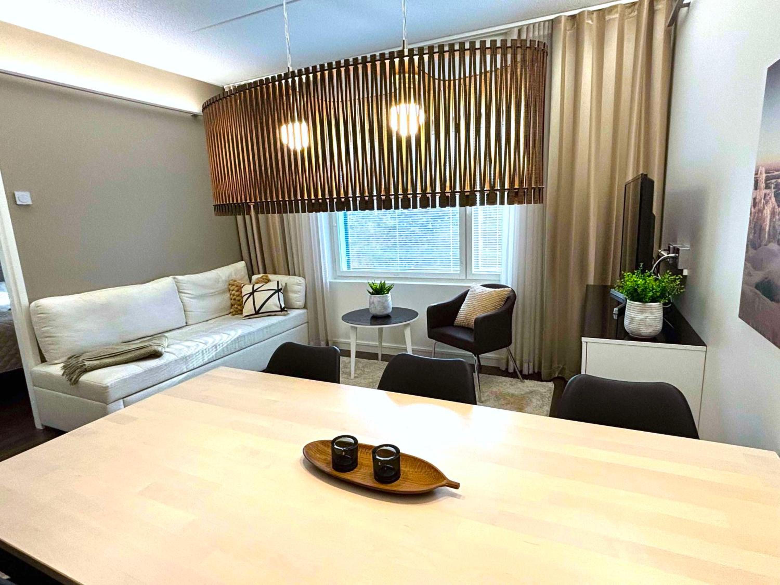 Kivilinna Apartments Vuokatti - Liinavaatteet,pyyhkeet ja loppusiivous sisältyvät hintaan