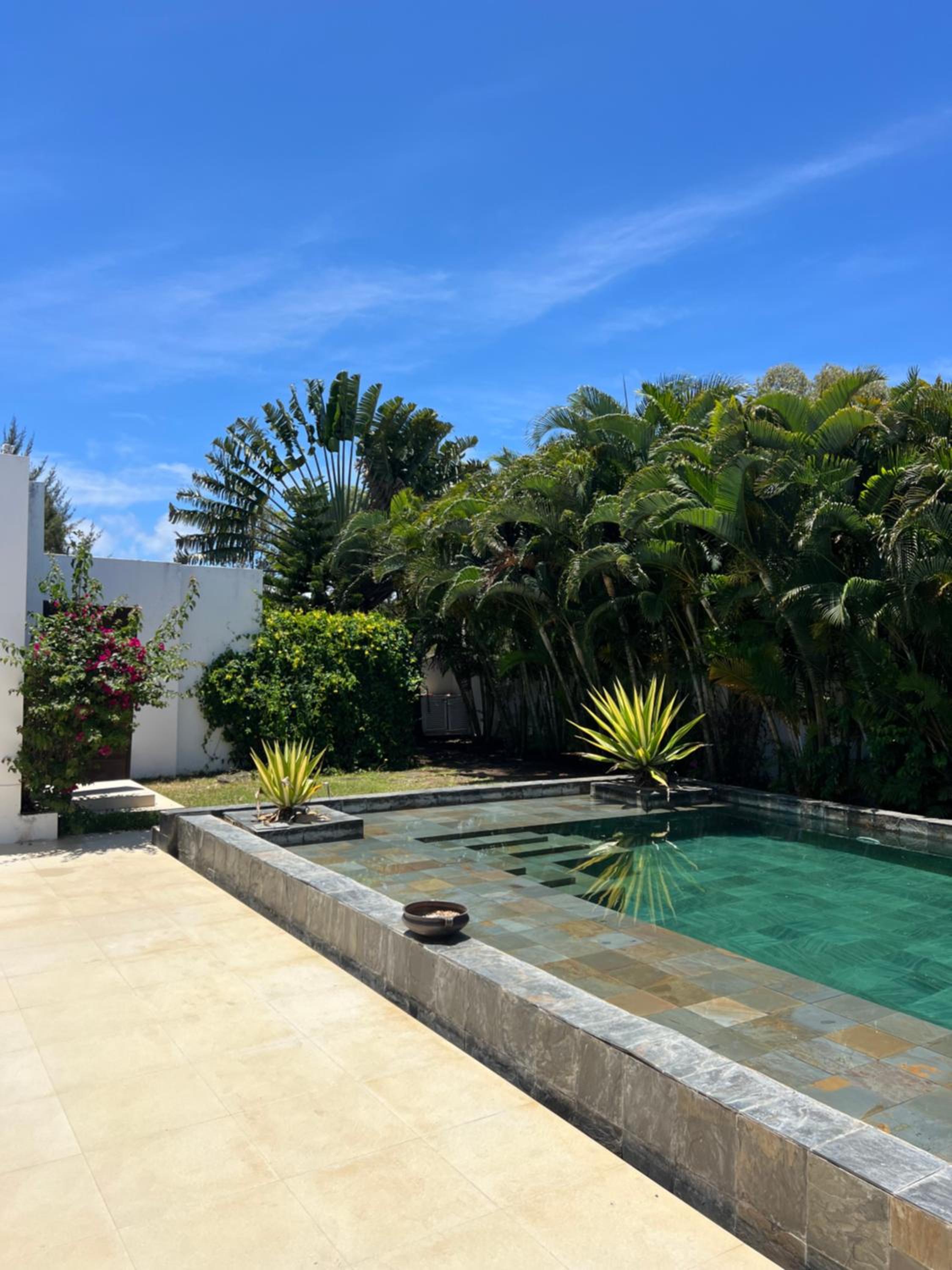 Blue Palm Villa with Private Pool & Tropical Garden view 2