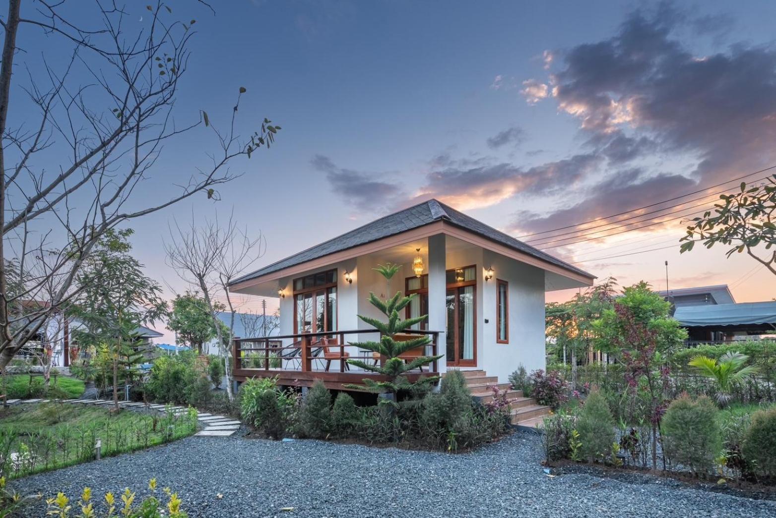 The garden pool villa resort at Doi Saket
