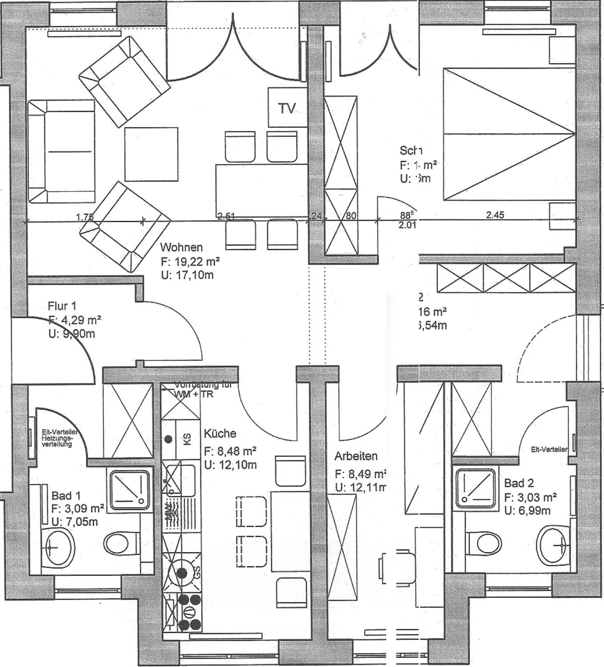 Ferienwohnung Tannenblick 2-2 3-4