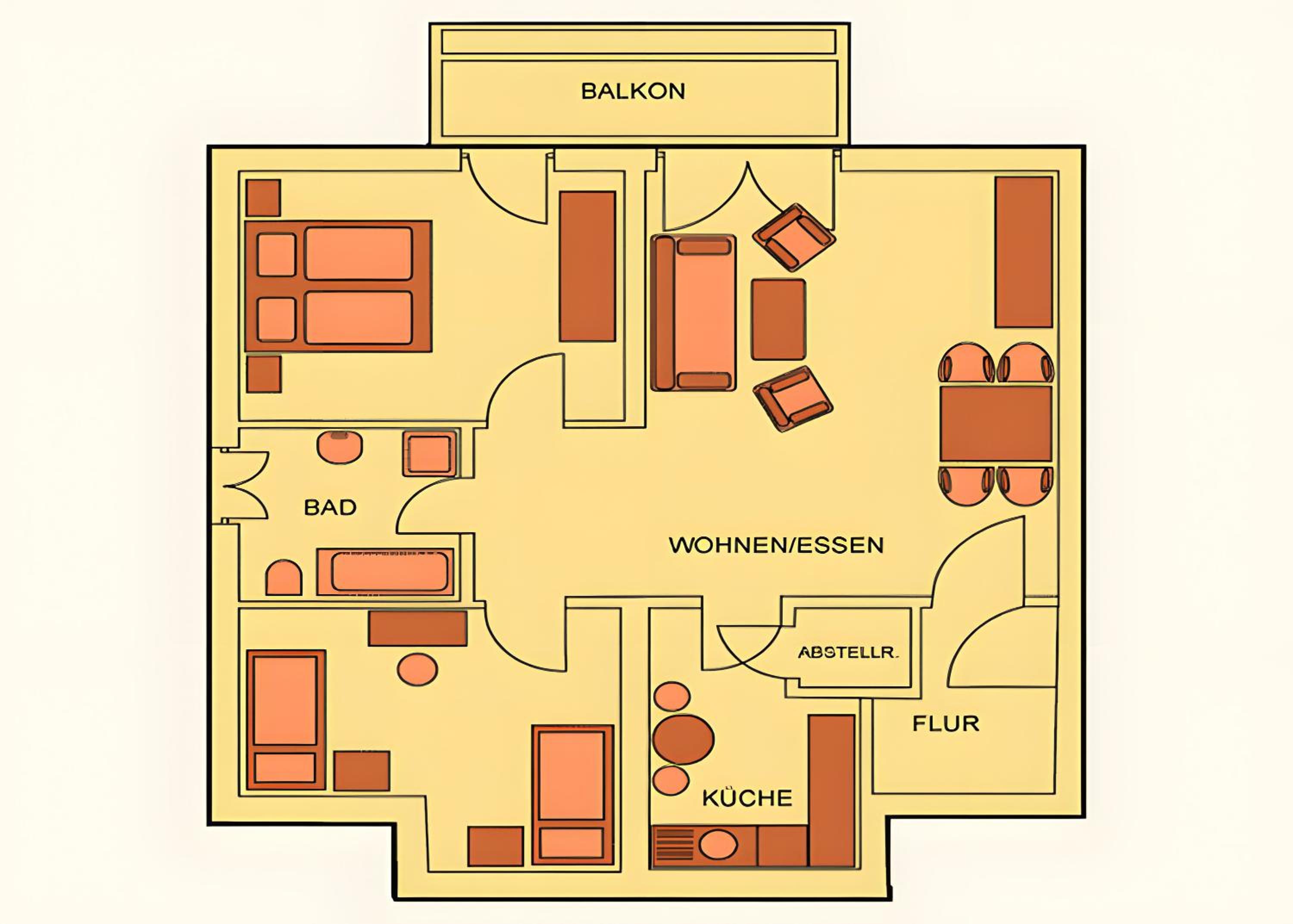 Ferienwohnung Tannenblick 2-2 3-4