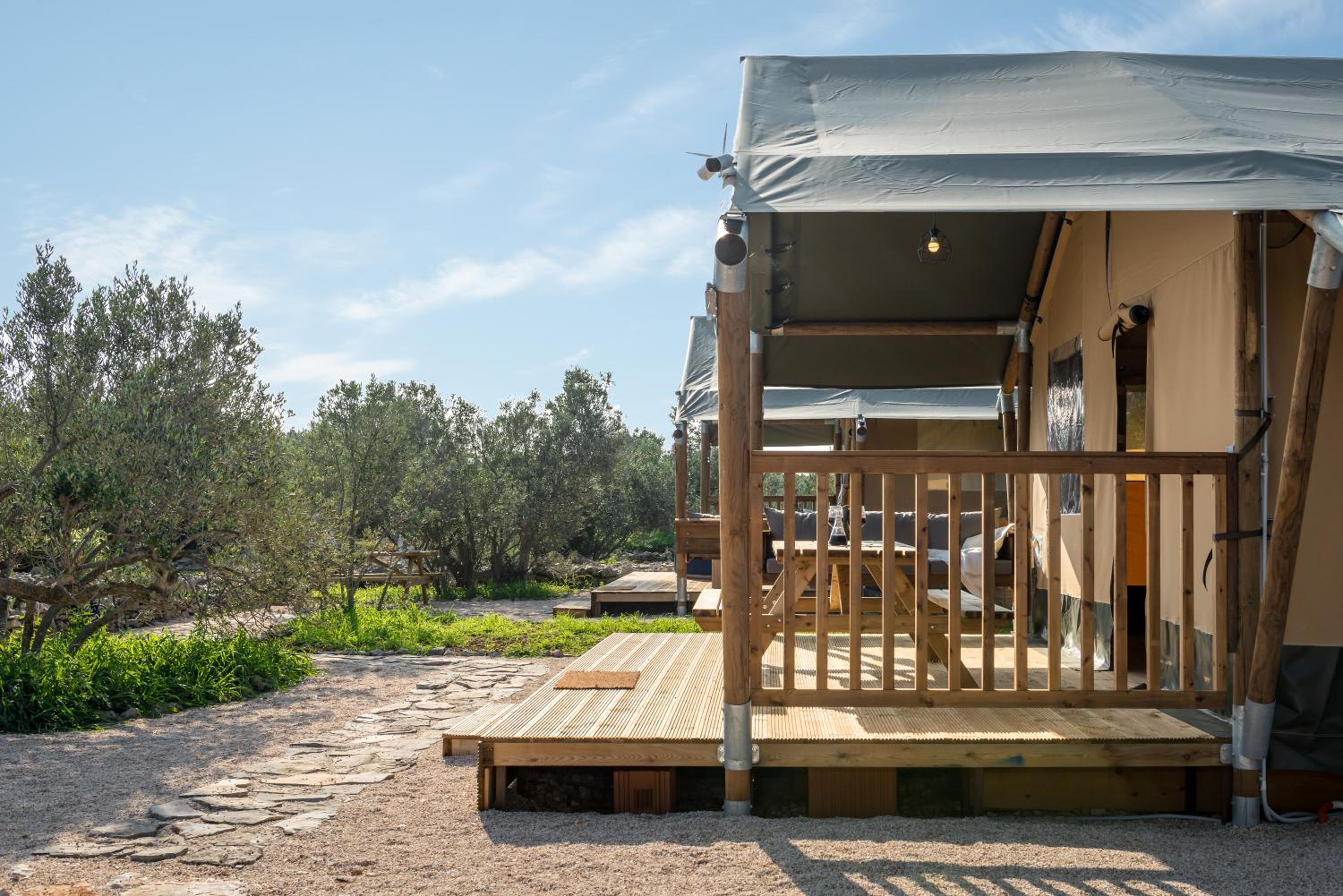 Adriatic Heritage Glamping No2 with Jacuzzi view 3