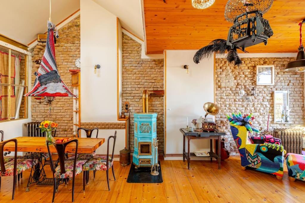 Steampunk Penthouse with roof top terrace