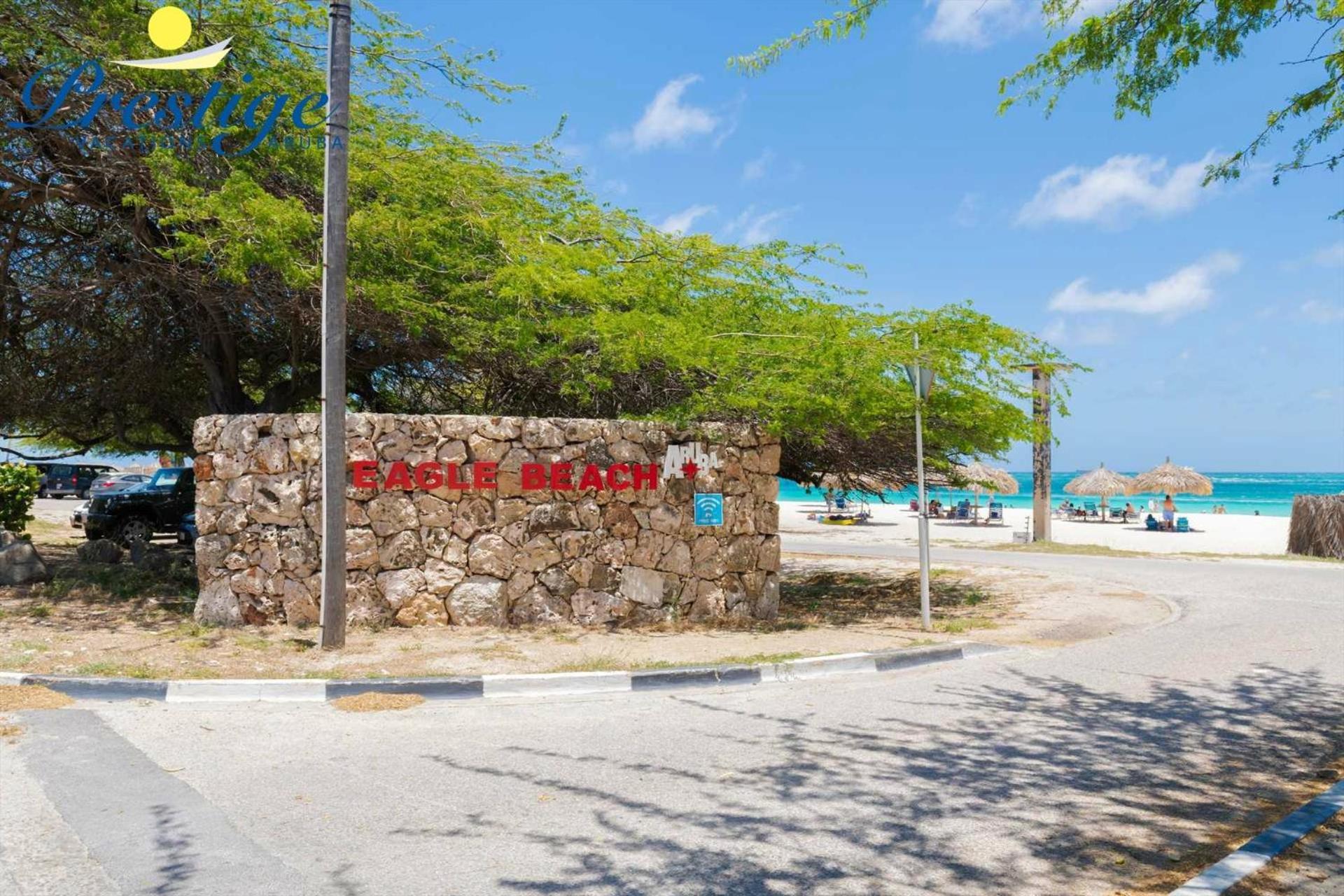 Eagle Beach - Alluring Beach View 2BR condo -LV304