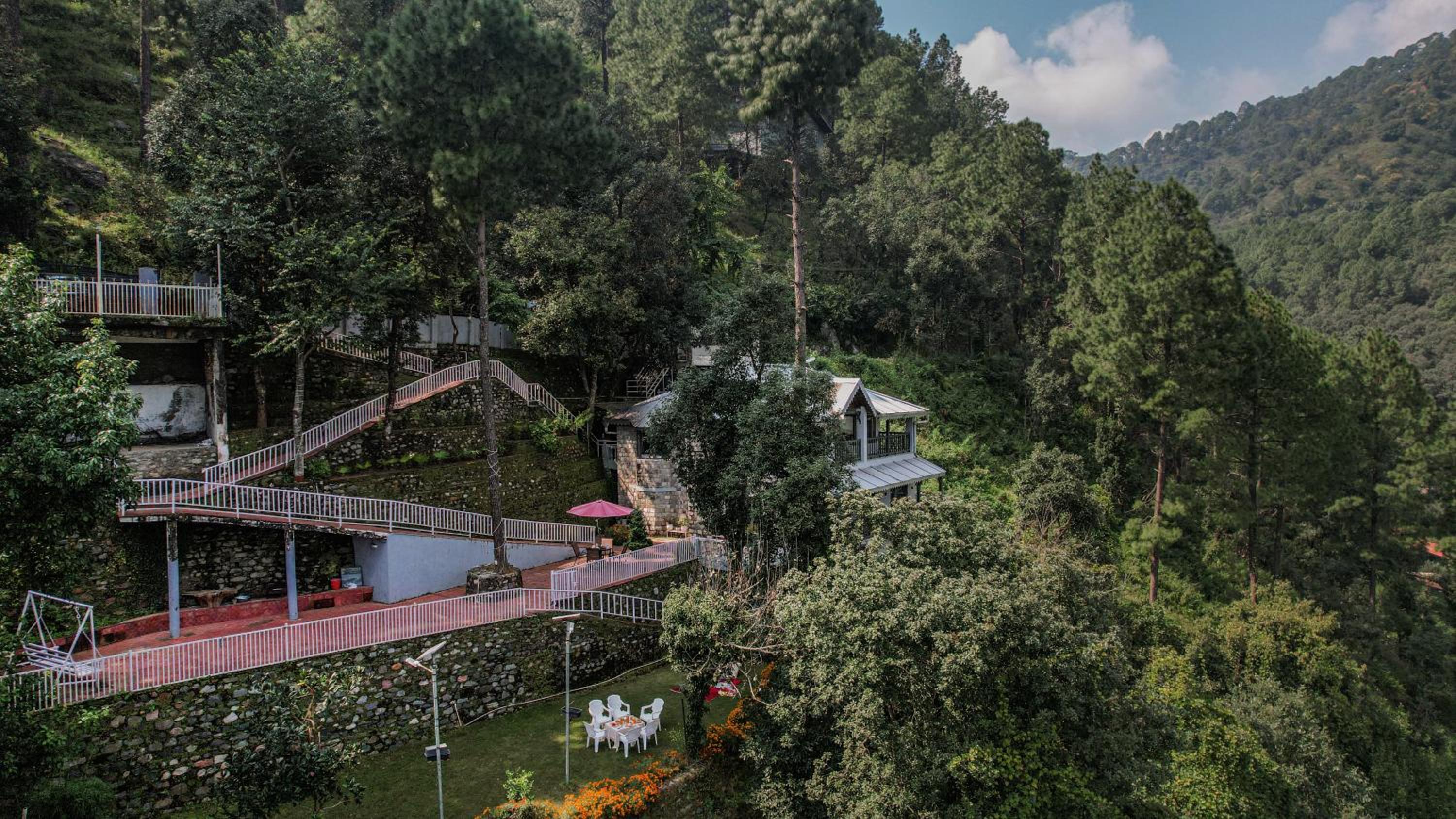 SaffronStays Silver Oak - 3BR European Villa with Indoor Fireplace, Valley Views & Bonfire view 5