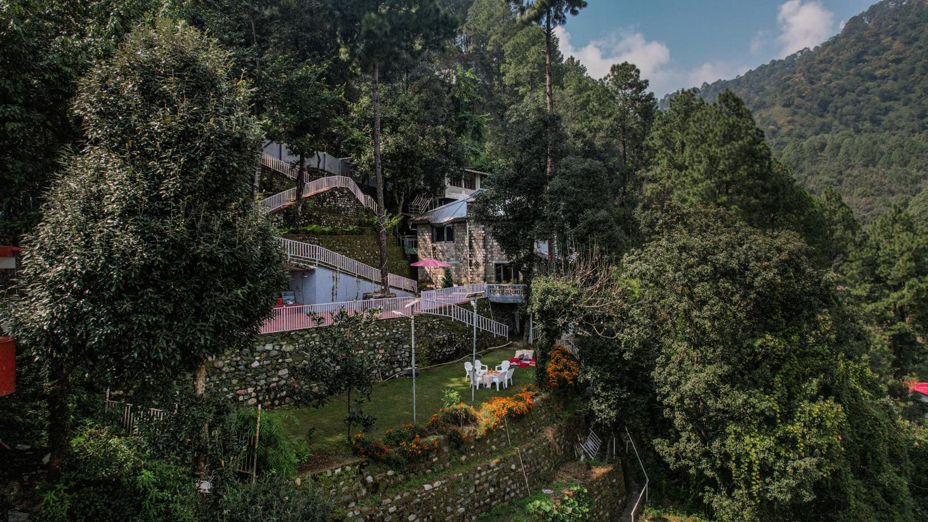SaffronStays Silver Oak - 3BR European Villa with Indoor Fireplace, Valley Views & Bonfire view 2
