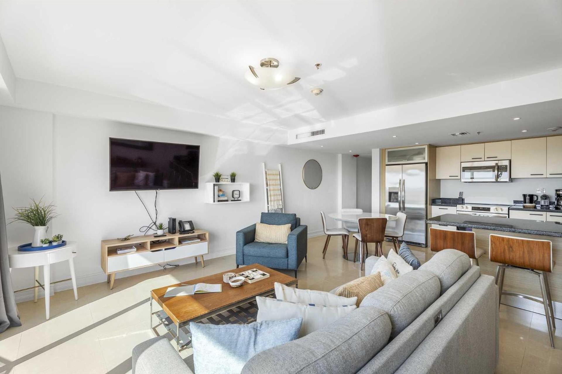 Eagle Beach-Best value-Island View 1BR condo-R362