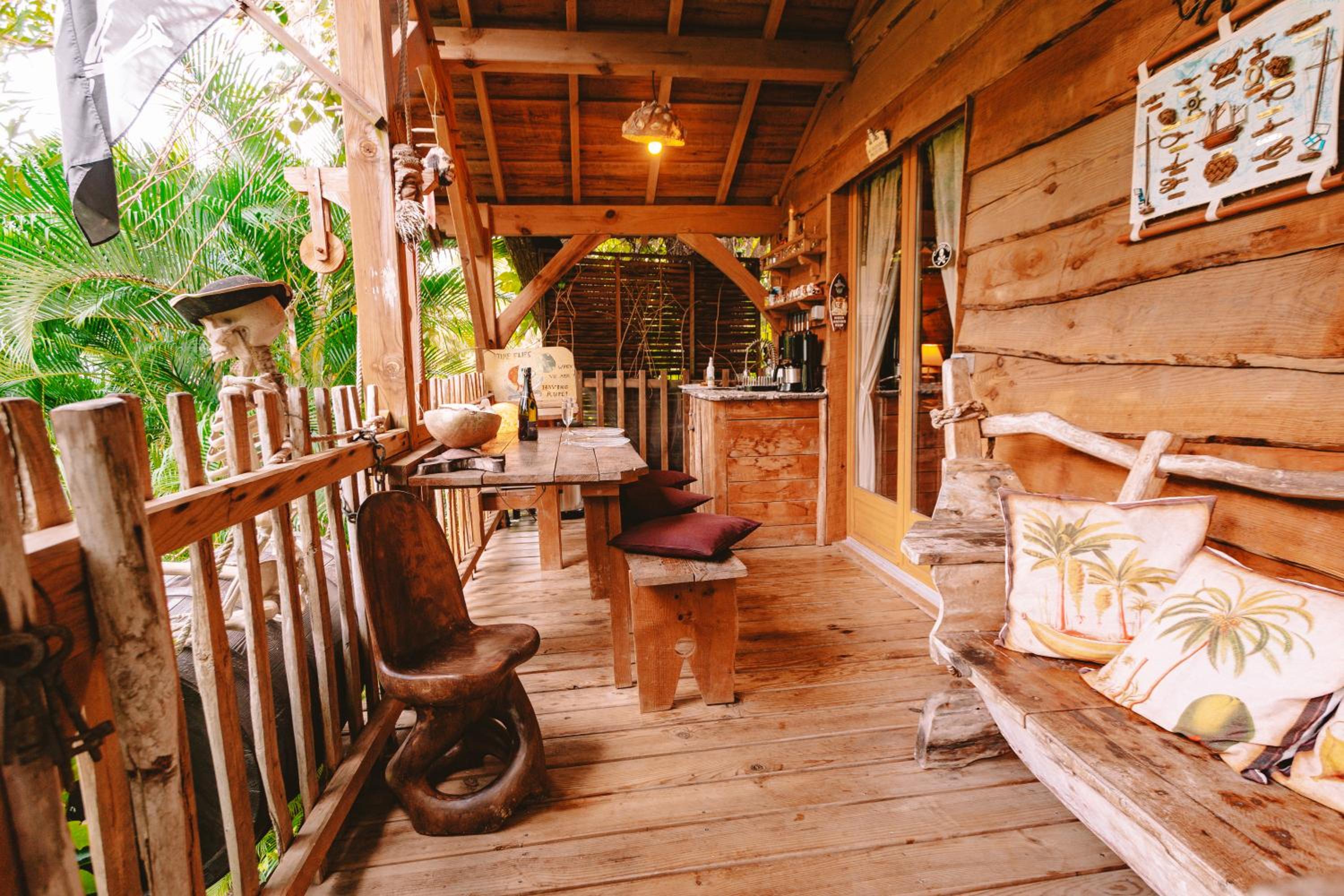 West Indies Cottage, cottages haut de gamme avec piscine, jacuzzi et vue jungle