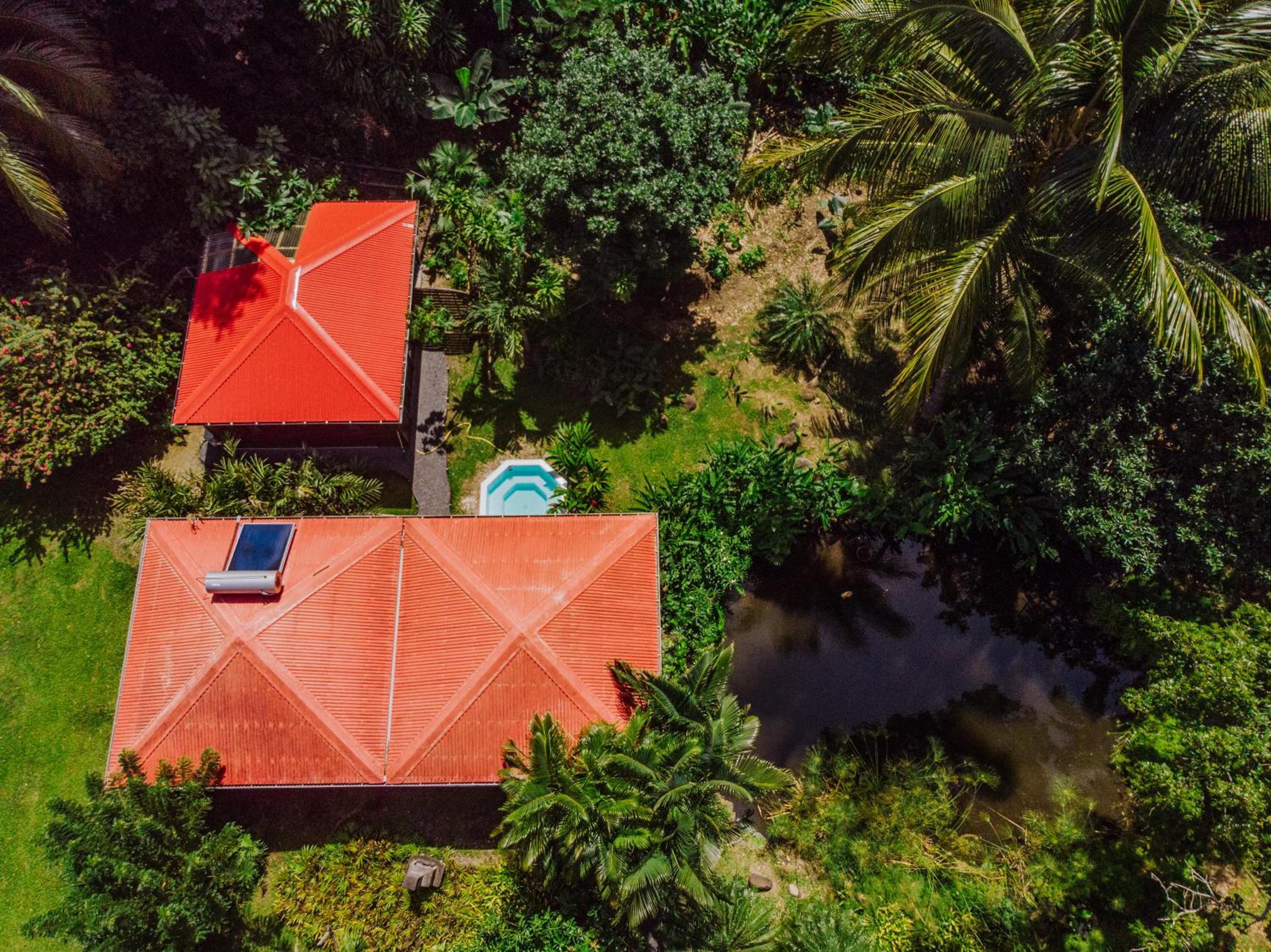 West Indies Cottage, cottages haut de gamme avec piscine, jacuzzi et vue jungle