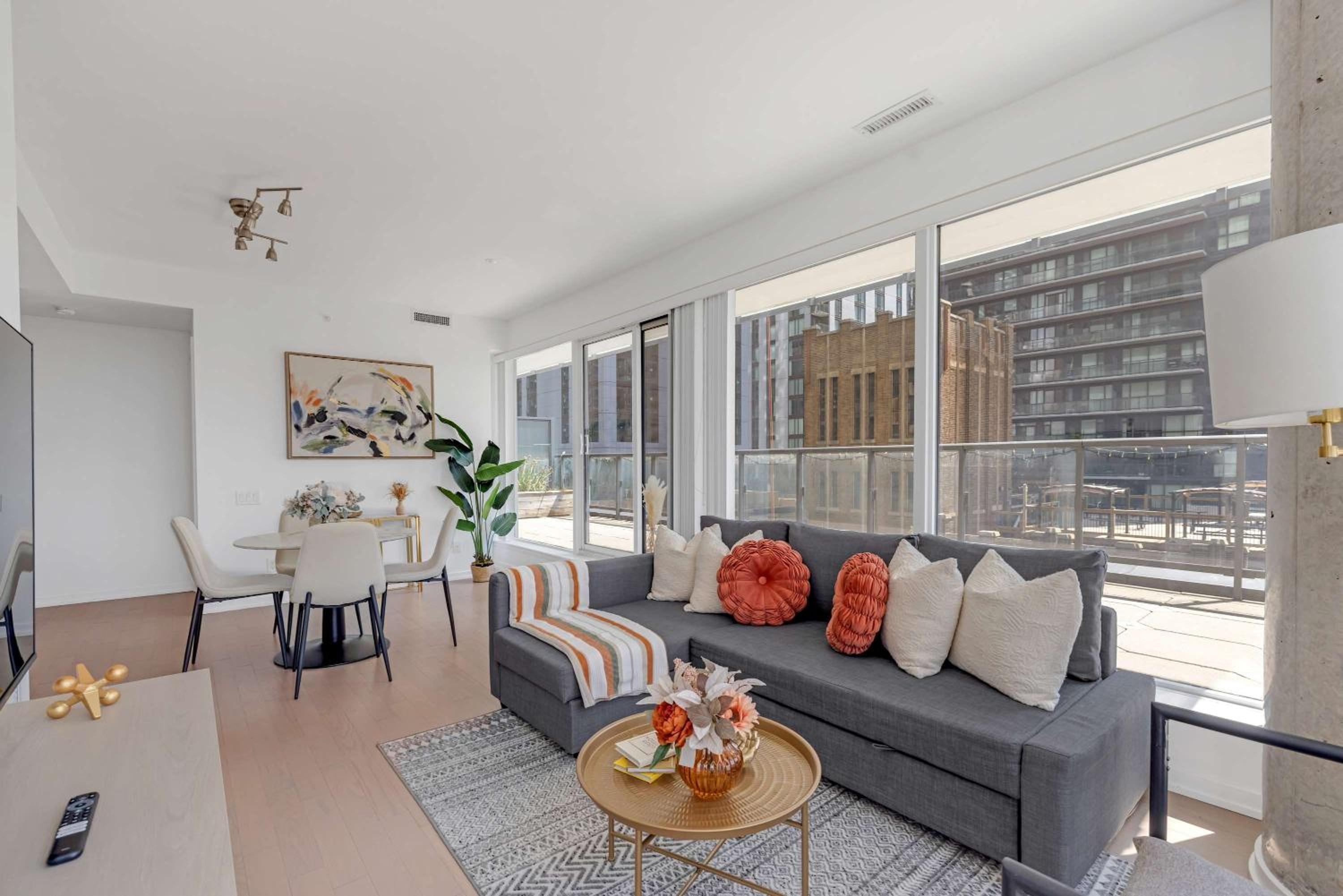 Prime 2BR Condo Massive Patio & Parking