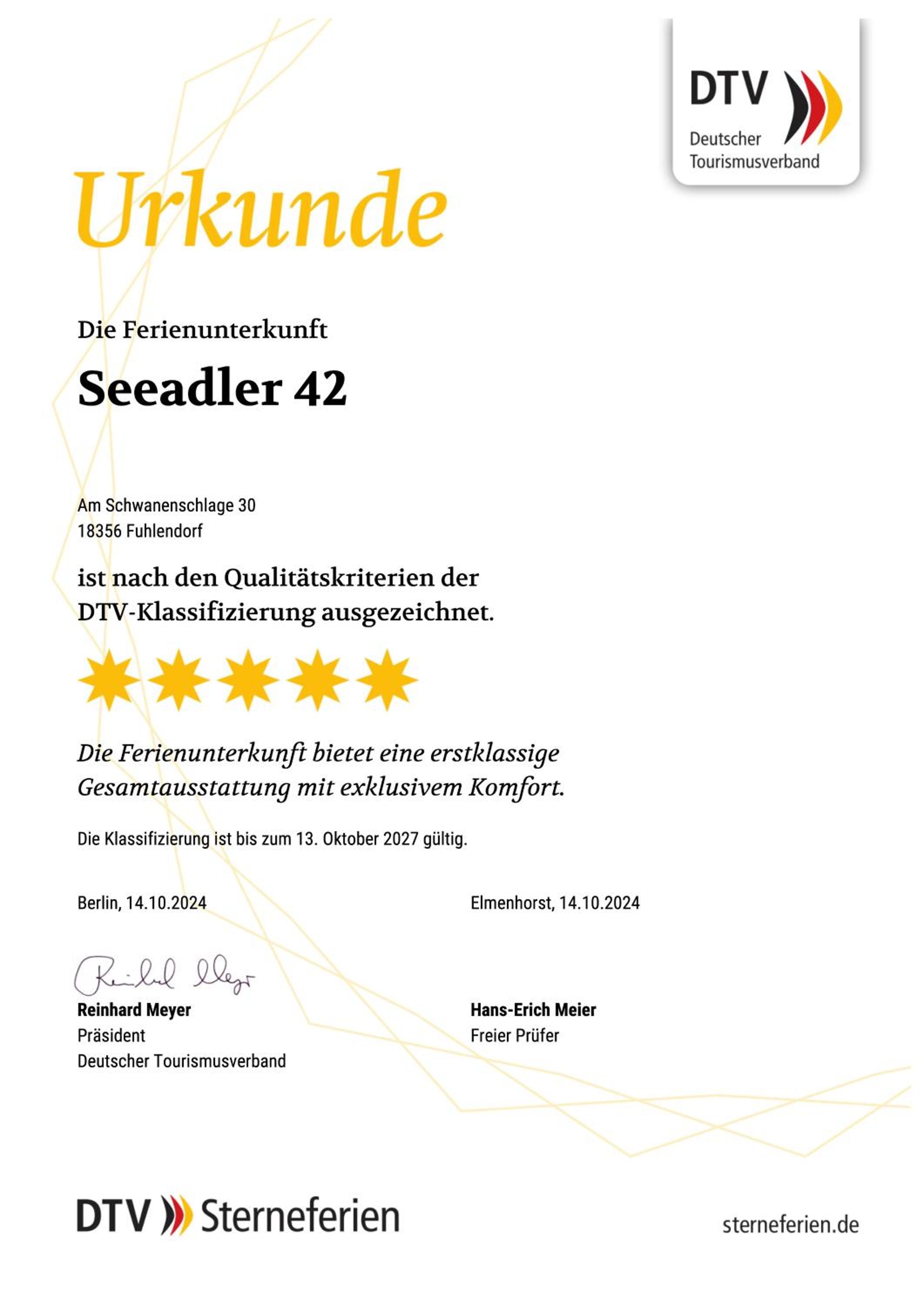 Ferienhaus Seeadler 42