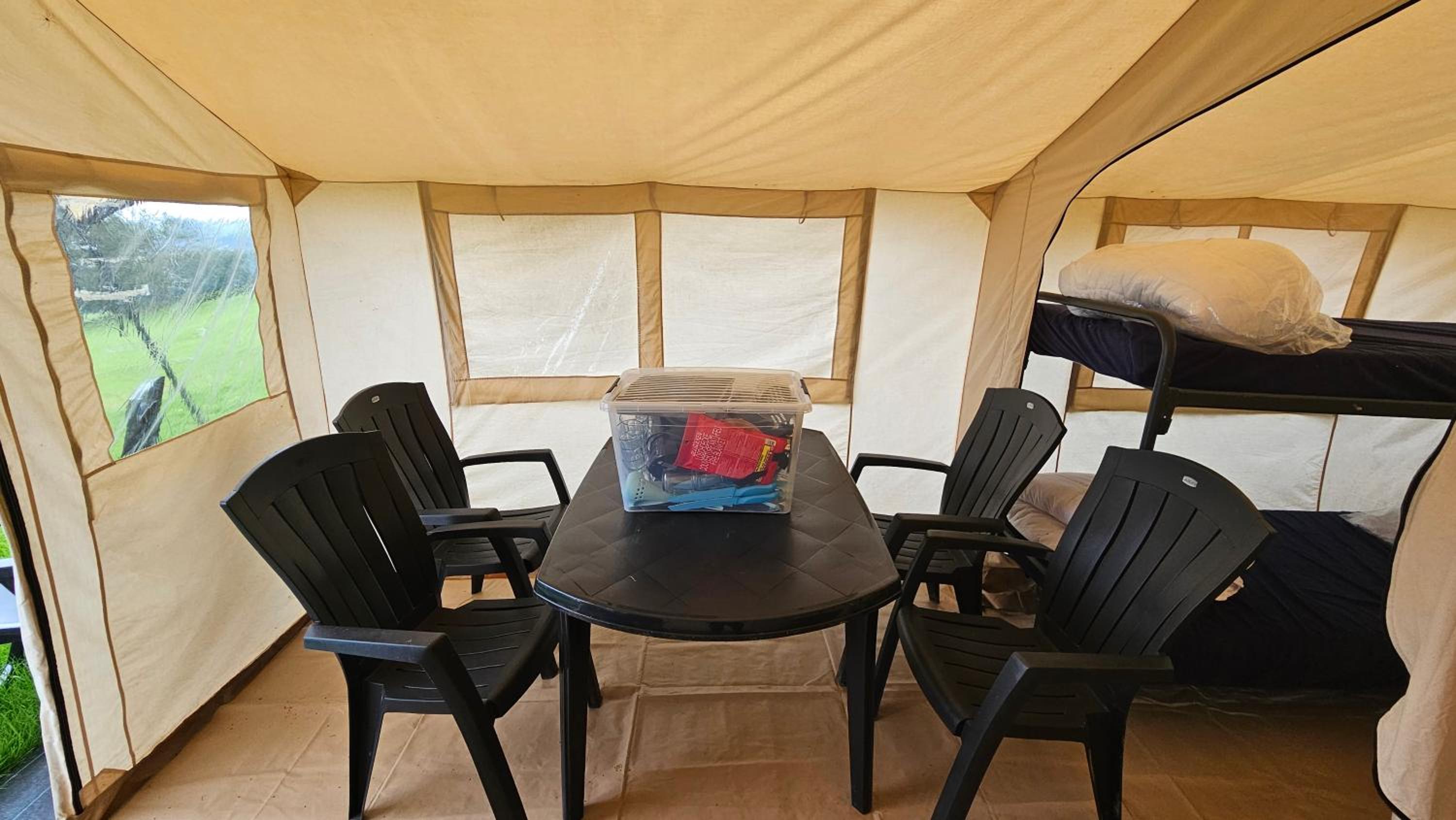 Comfort tent Val de Wanne