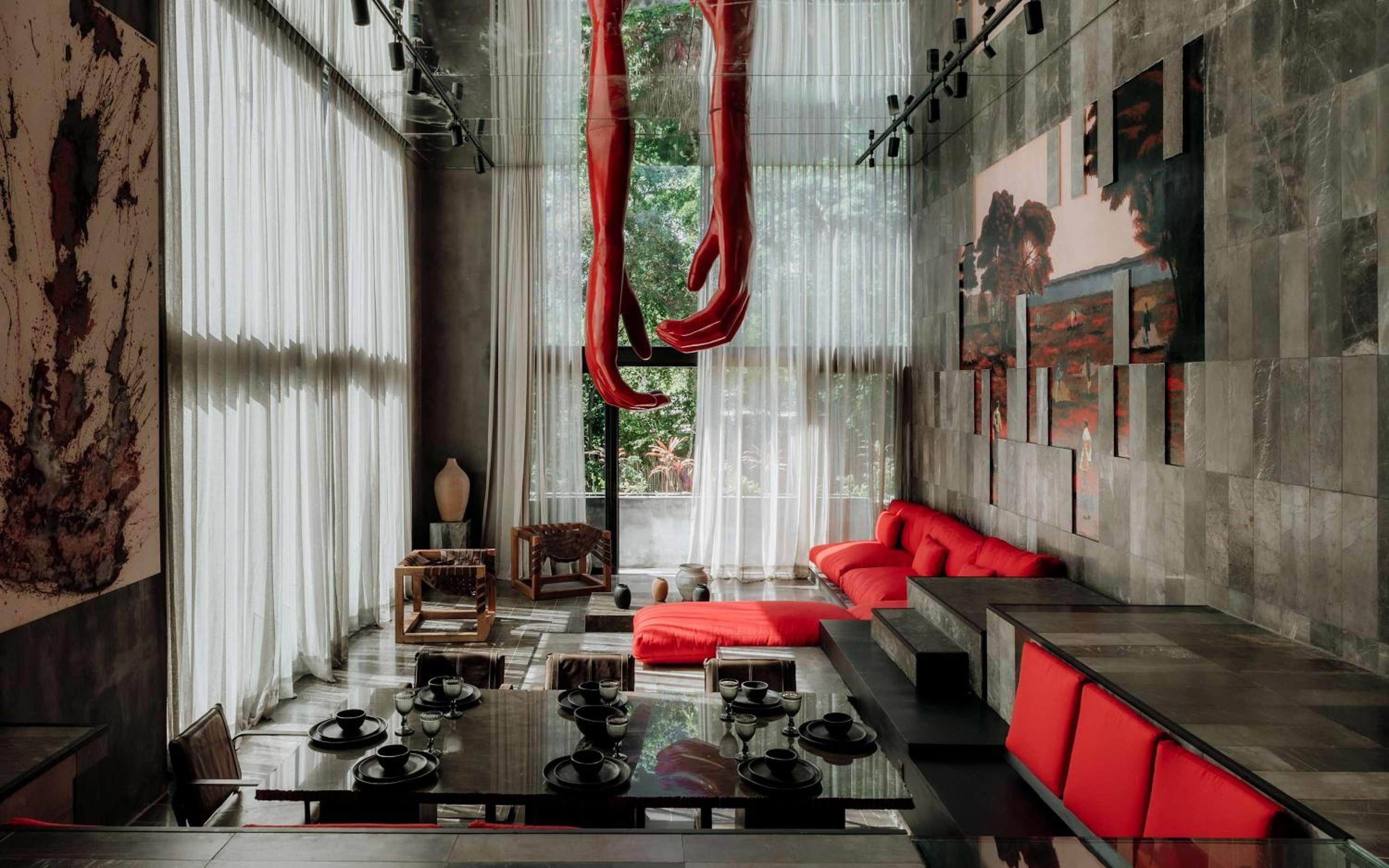 Barneys New York Luxury Red Condo view 4