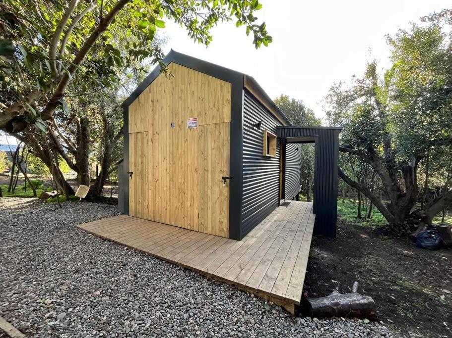 Moderna casa en la montaña