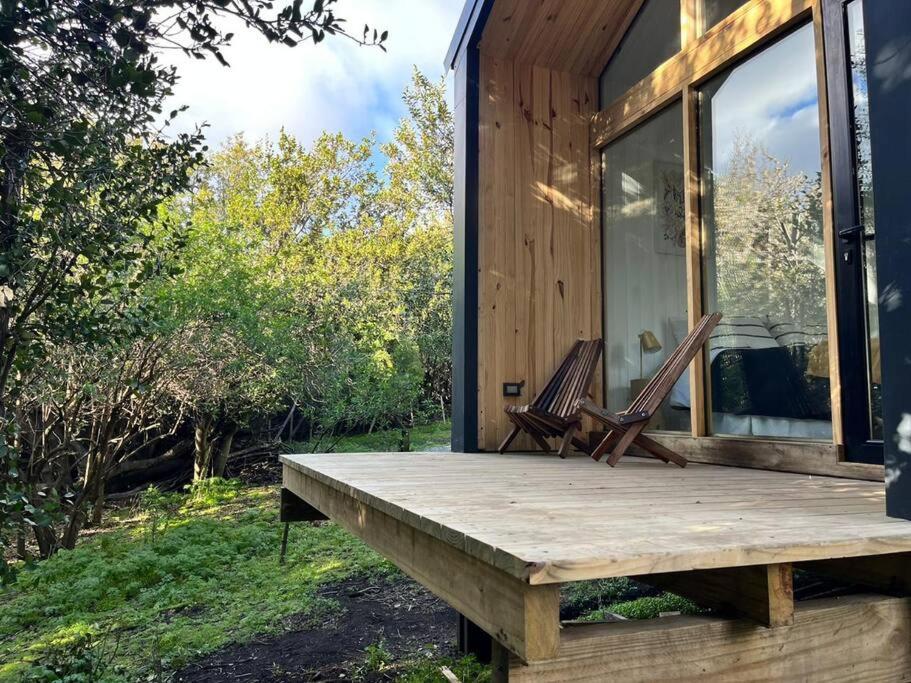 Moderna casa en la montaña