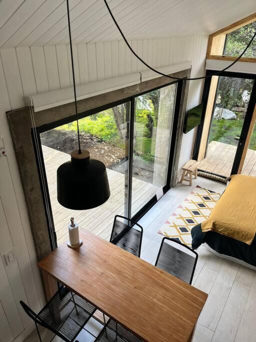 Moderna casa en la montaña