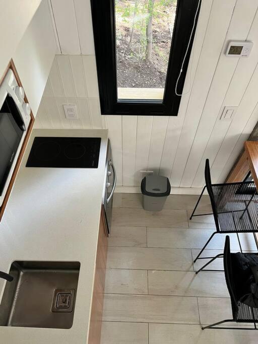 Moderna casa en la montaña