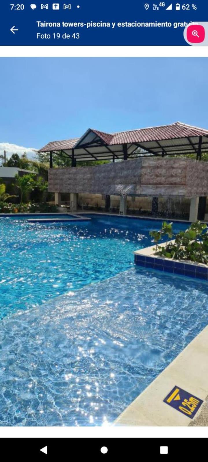 estudio con Piscina en Res de lujo a 10 min ctro y playas