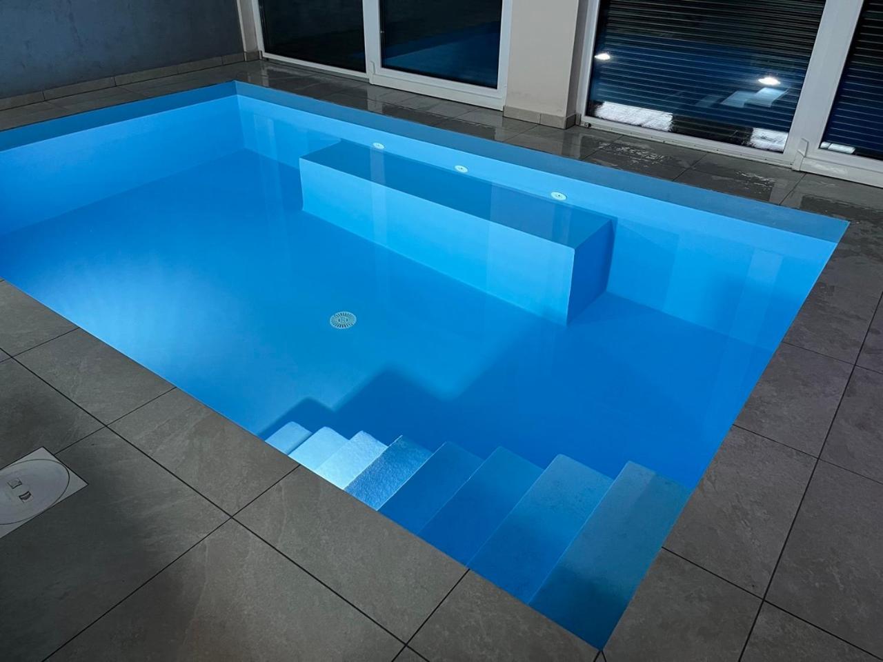 Villa Granea with indoor heated pool and sauna view 5