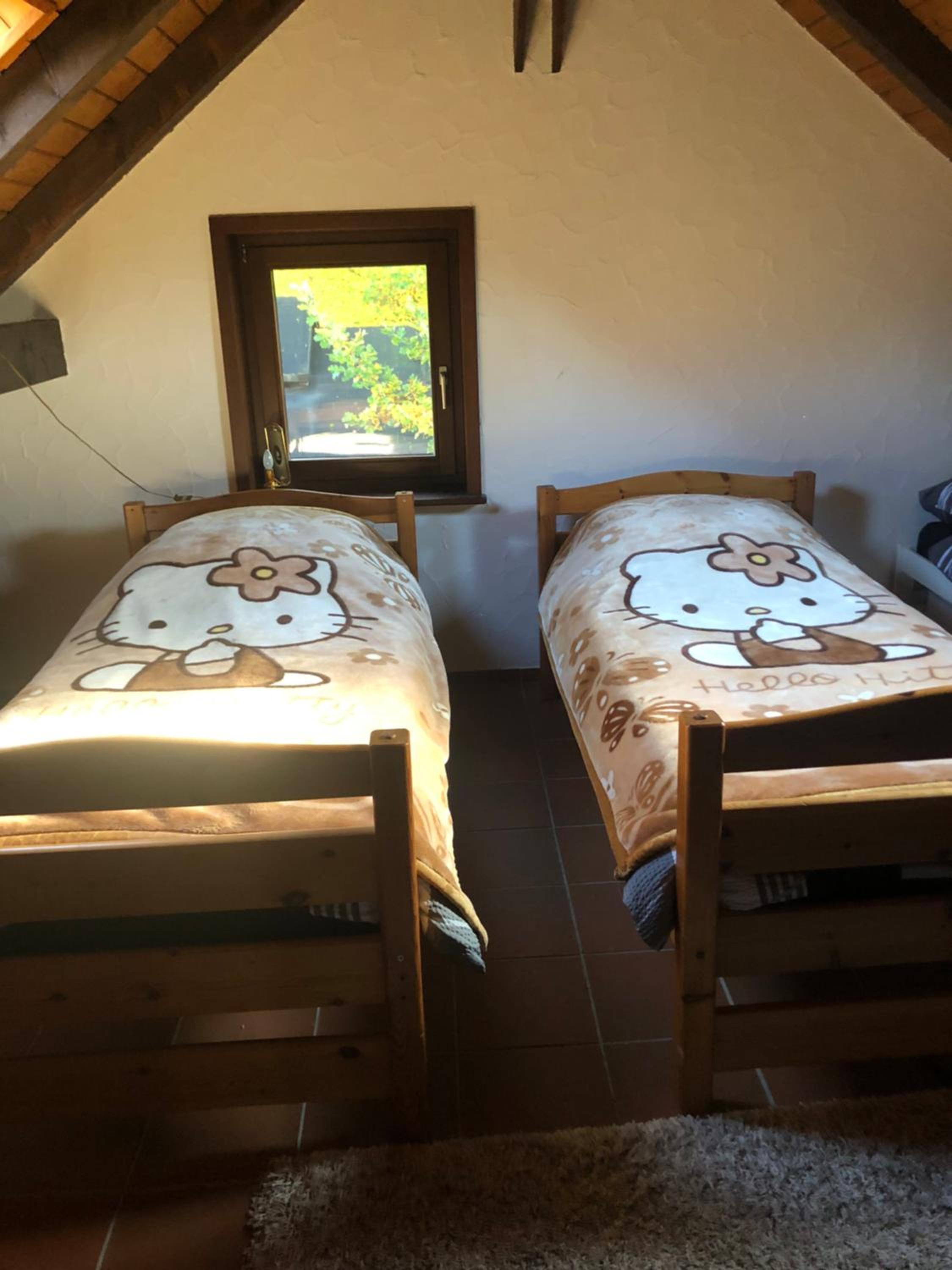 Rustikale Wanderhütte am Angelteich