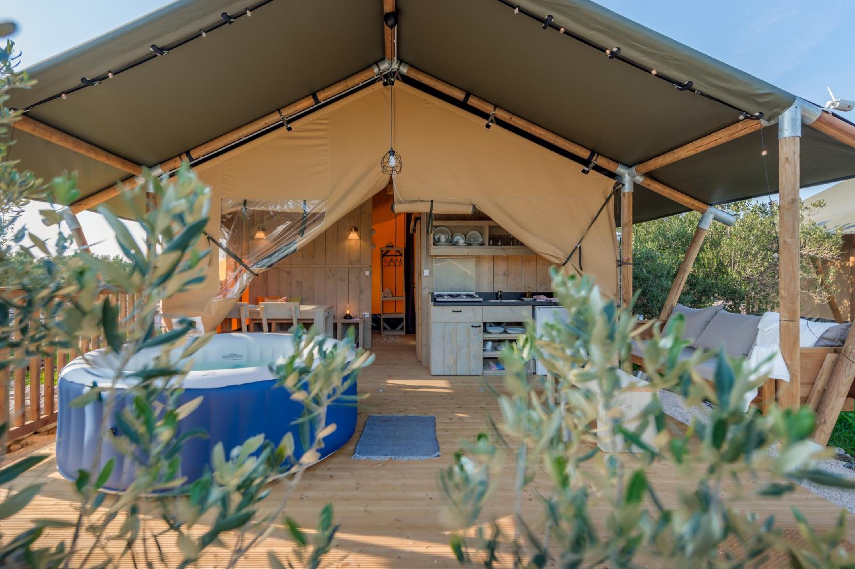 Adriatic Heritage Glamping No1 with Jacuzzi view 2