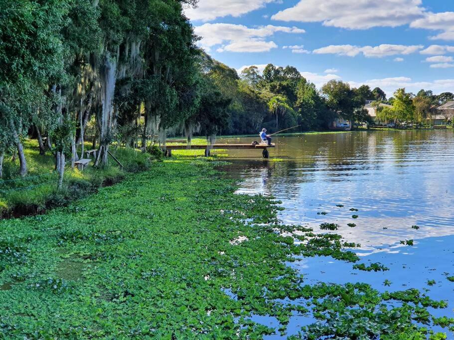 Cabana de frente lago
