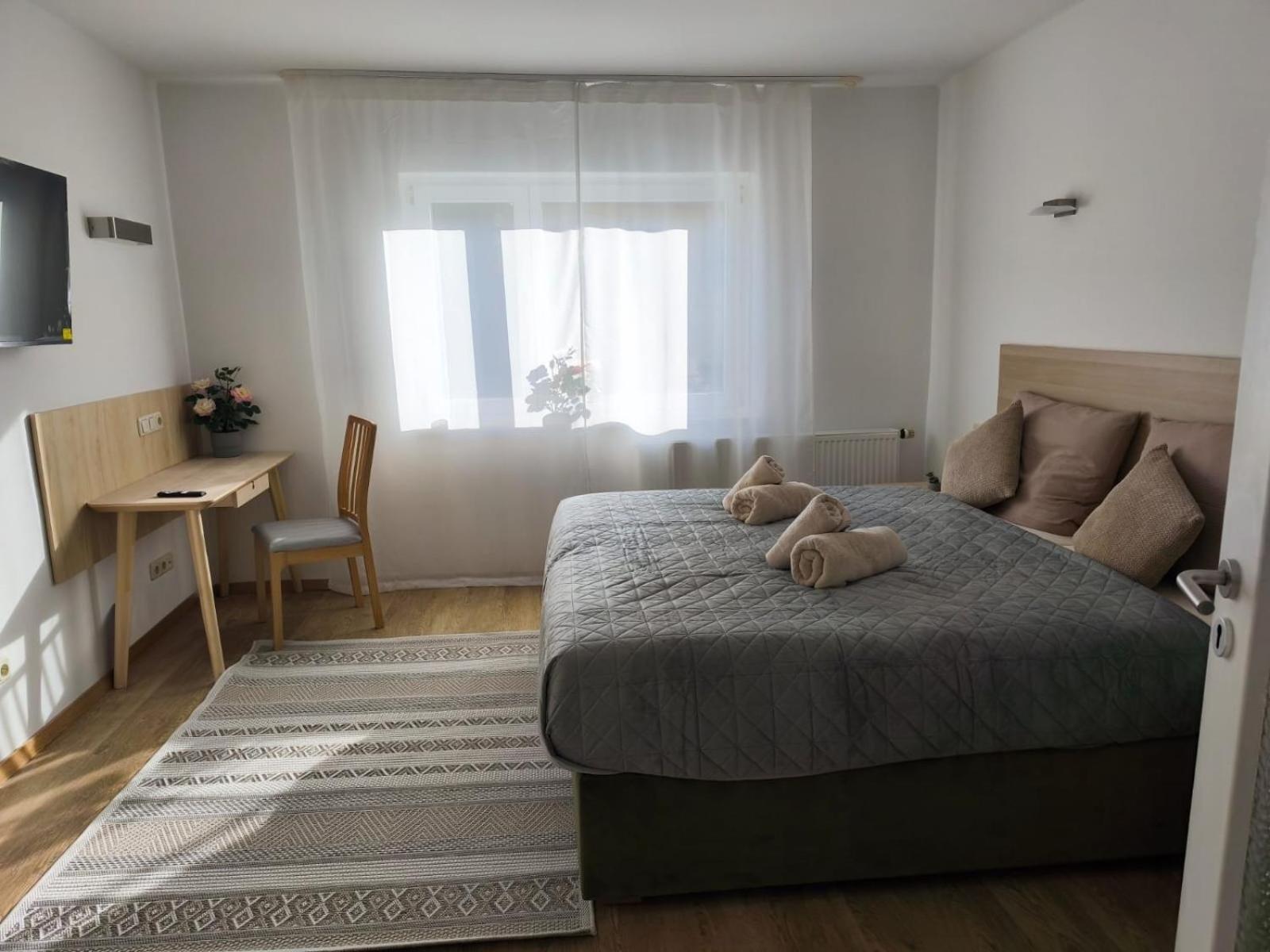 Luxus Apartments im Zentrum Nürnbergs, nahe Messe, mit Balkon & Parkplatz, nähe Playmobilfunpark, Self-Check-in
