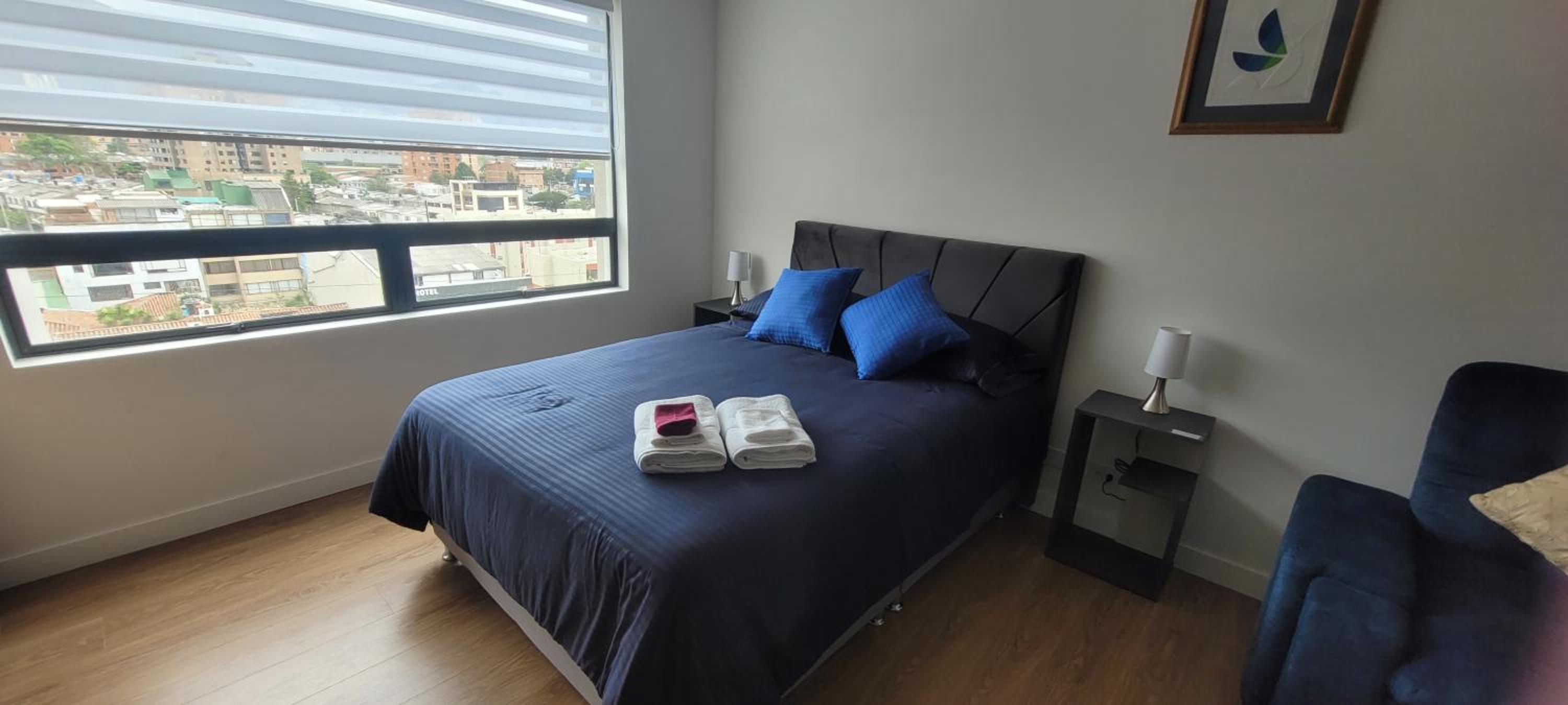 Apartaestudio cerca a Corferias y Embajada EEUU