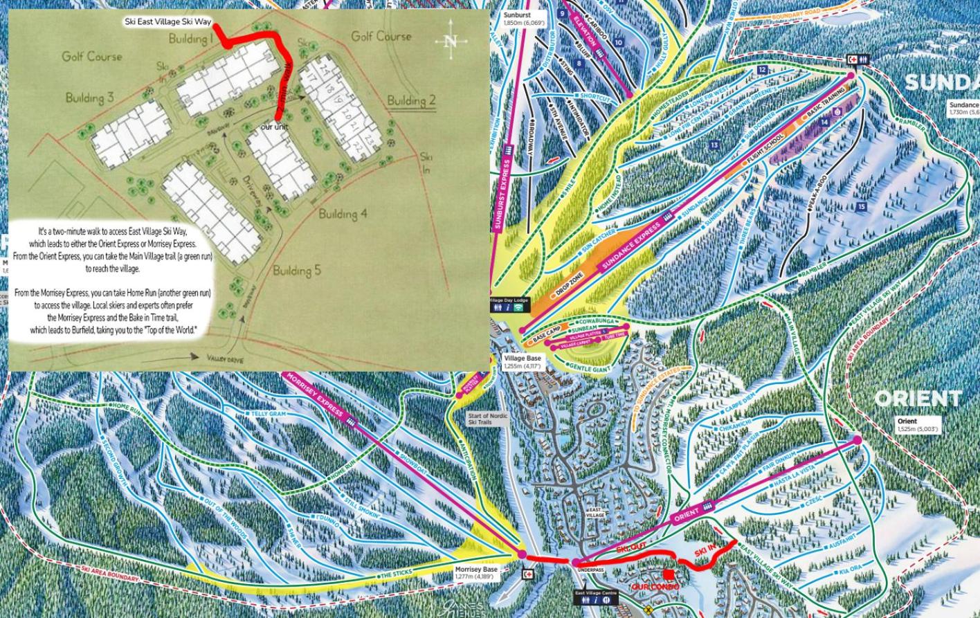 Settler's Crossing #56 ski-in ski-out condo with private hot tub