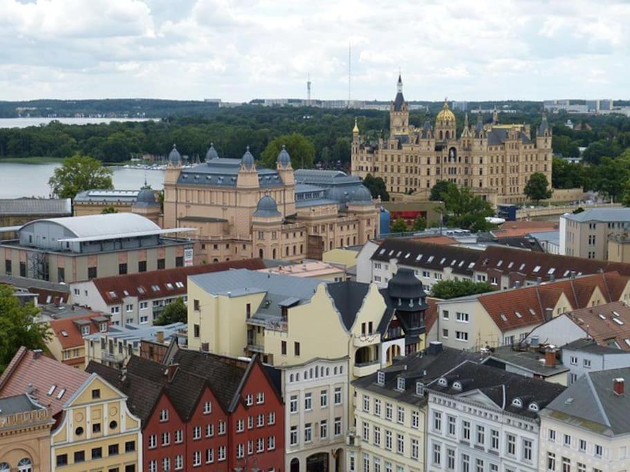 Appartement mit Garten in Zentrum Schwerin
