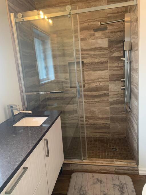 Appartment with Hot Tub and Backyard and Free Parking