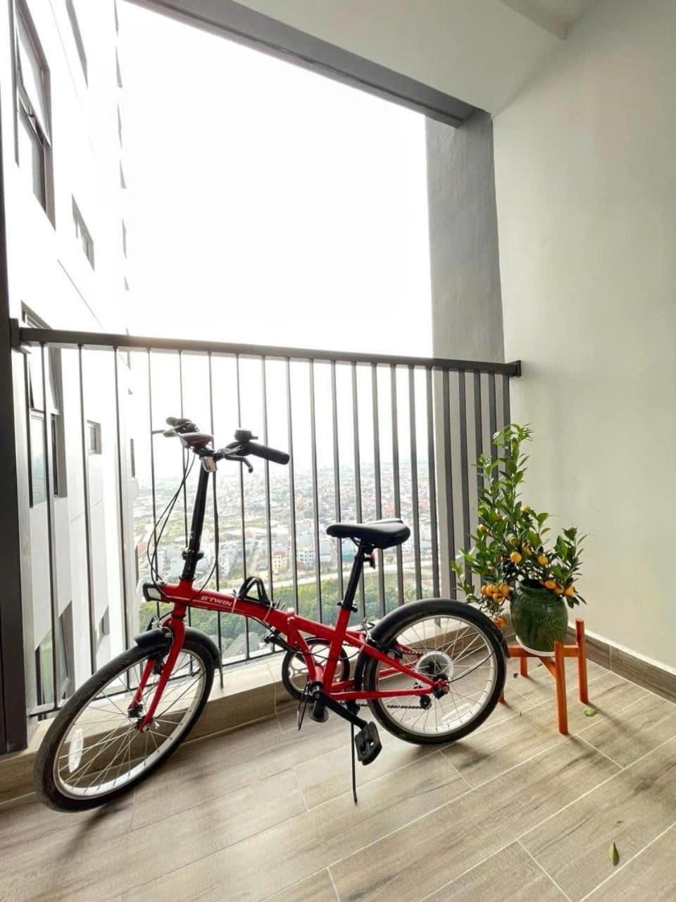 Haven Park Ecopark Homestay 2 phòng ngủ tầng cao view sông, có bồn tắm