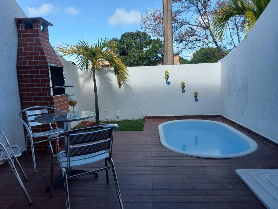 Bangalô com piscina privativa em Tamandaré