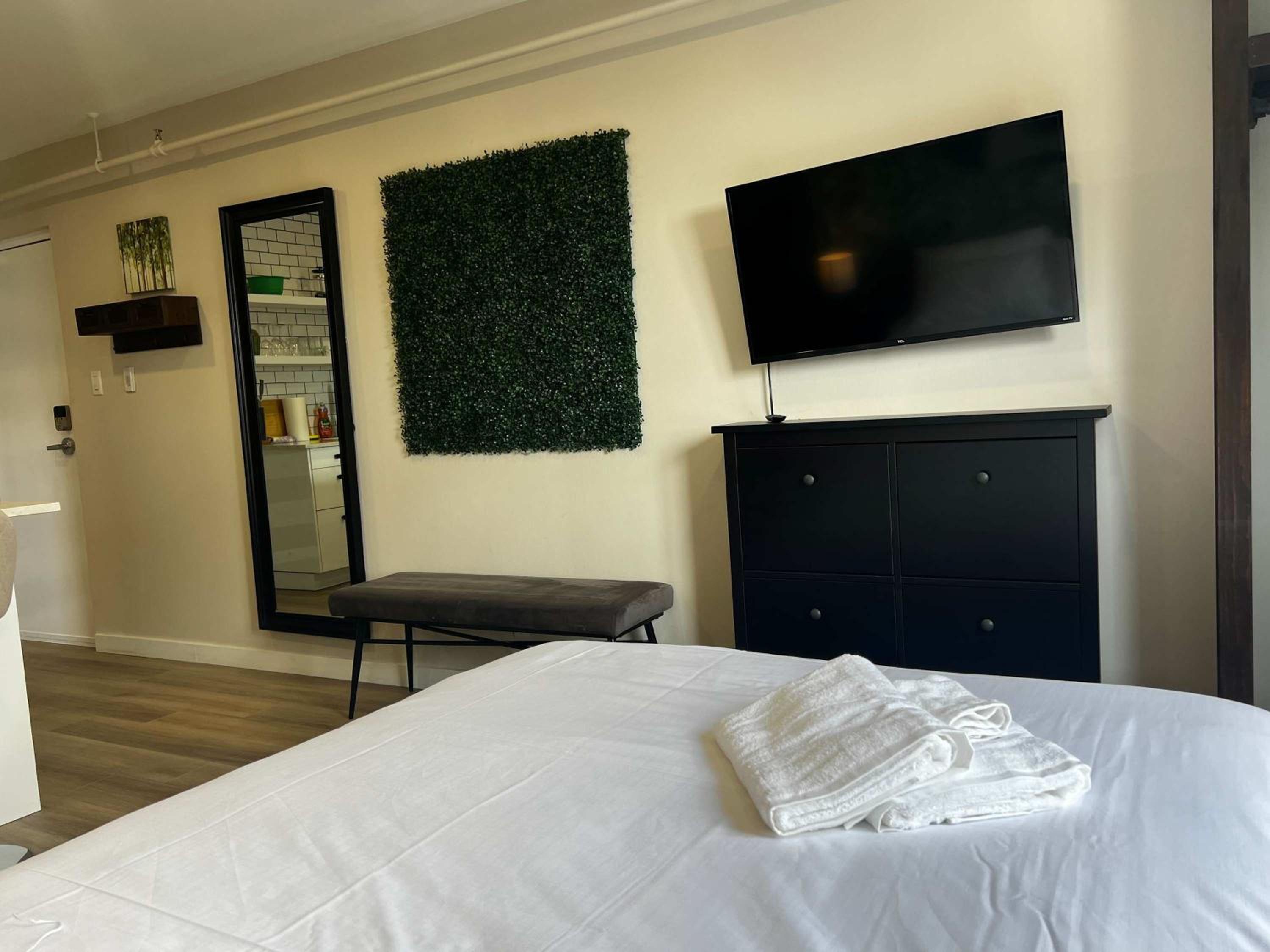 Green Room Calm Studio Stunning Downtown Views, Unit 8
