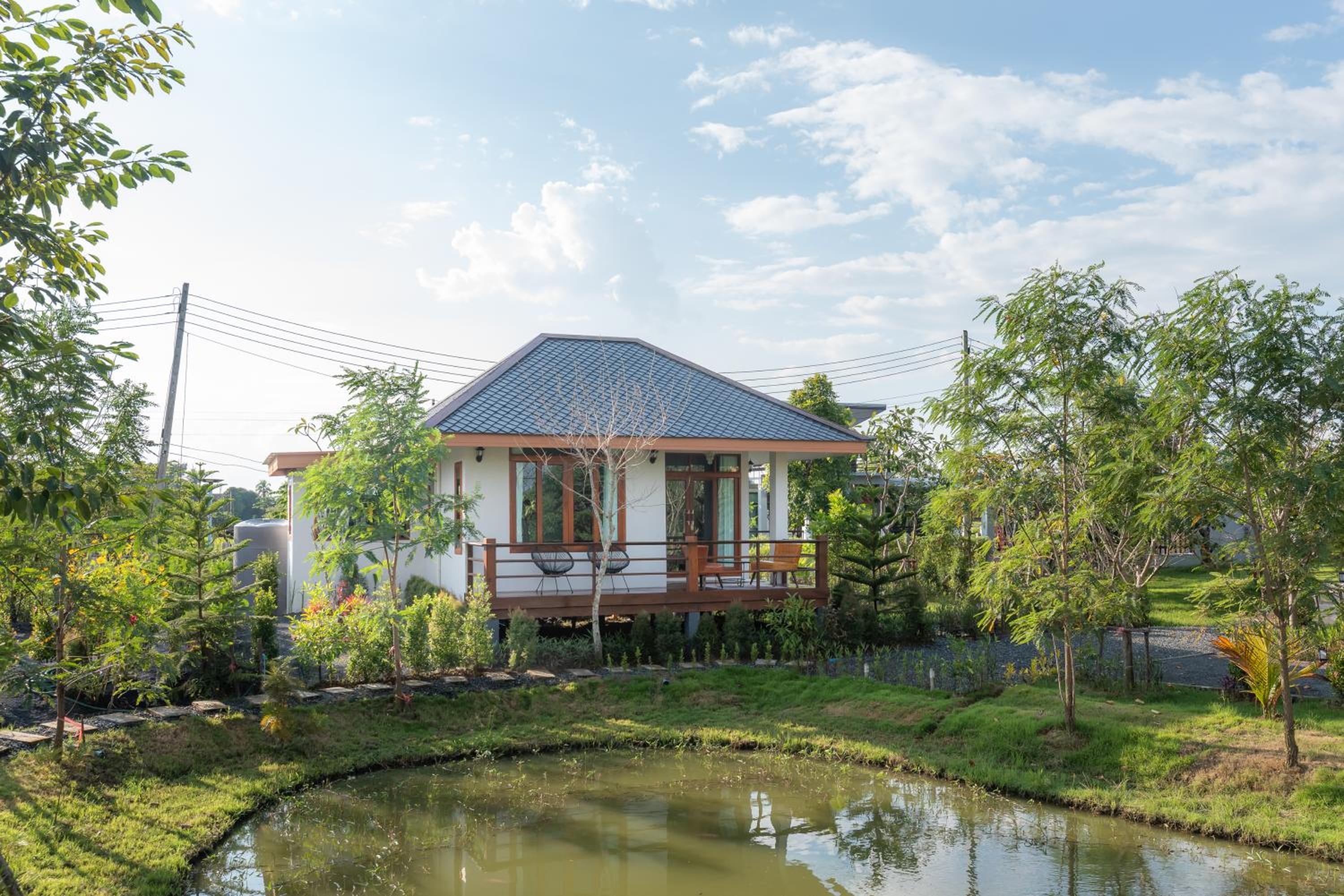 The garden pool villa resort at Doi Saket