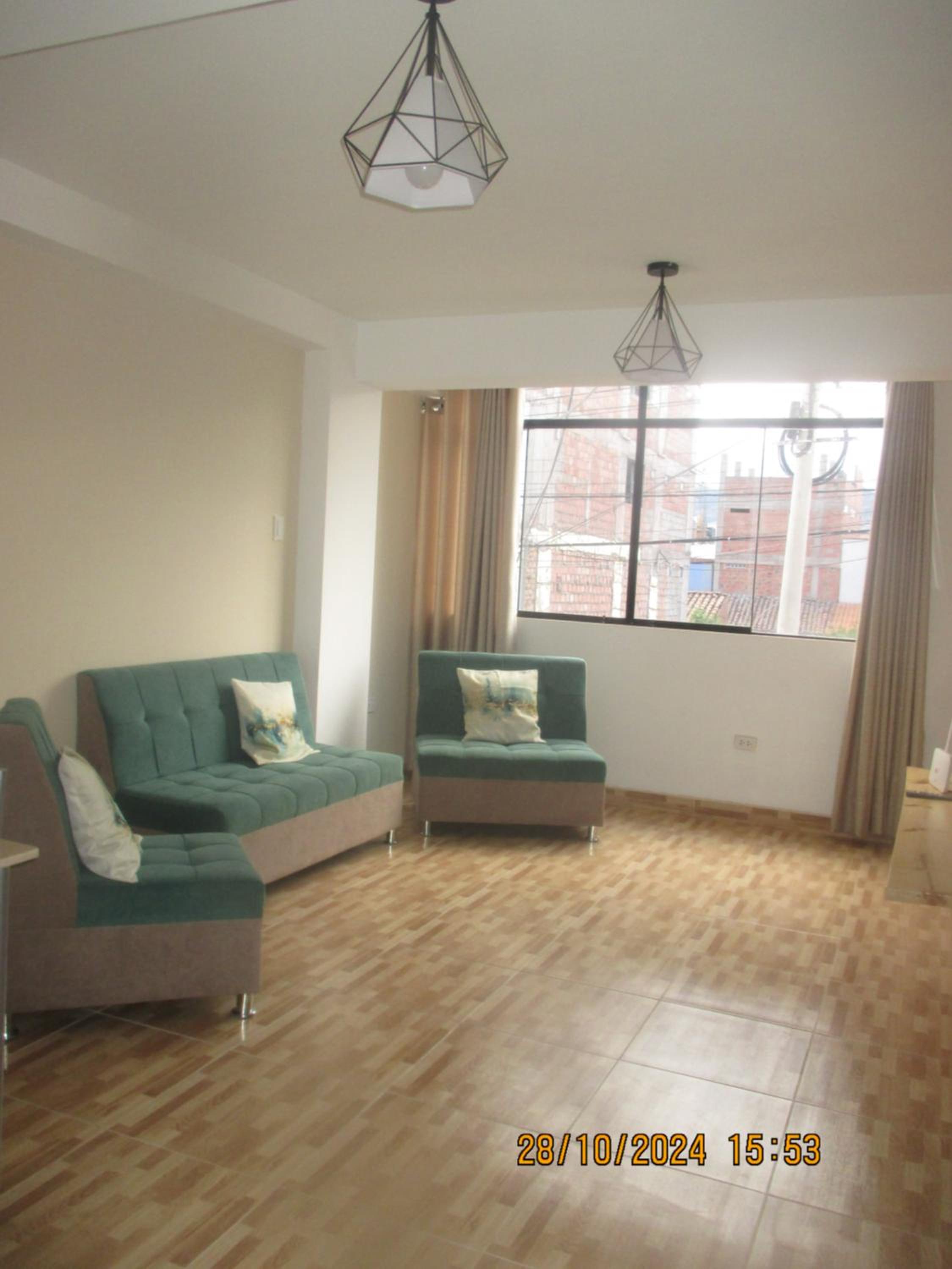 Departamento amplio, moderno, Cusco Perú