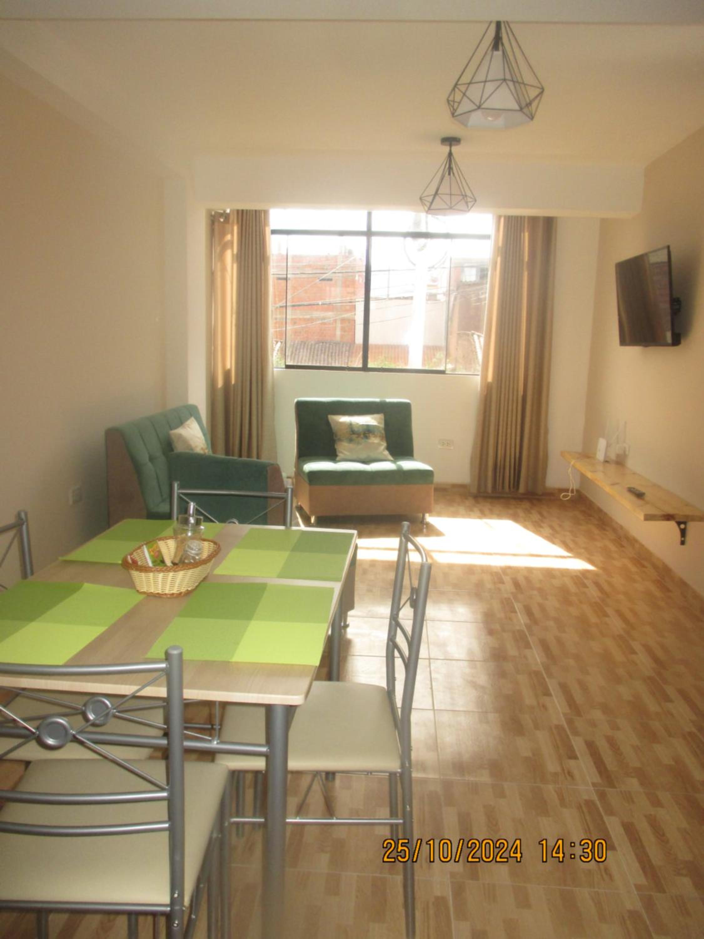 Departamento amplio, moderno, Cusco Perú