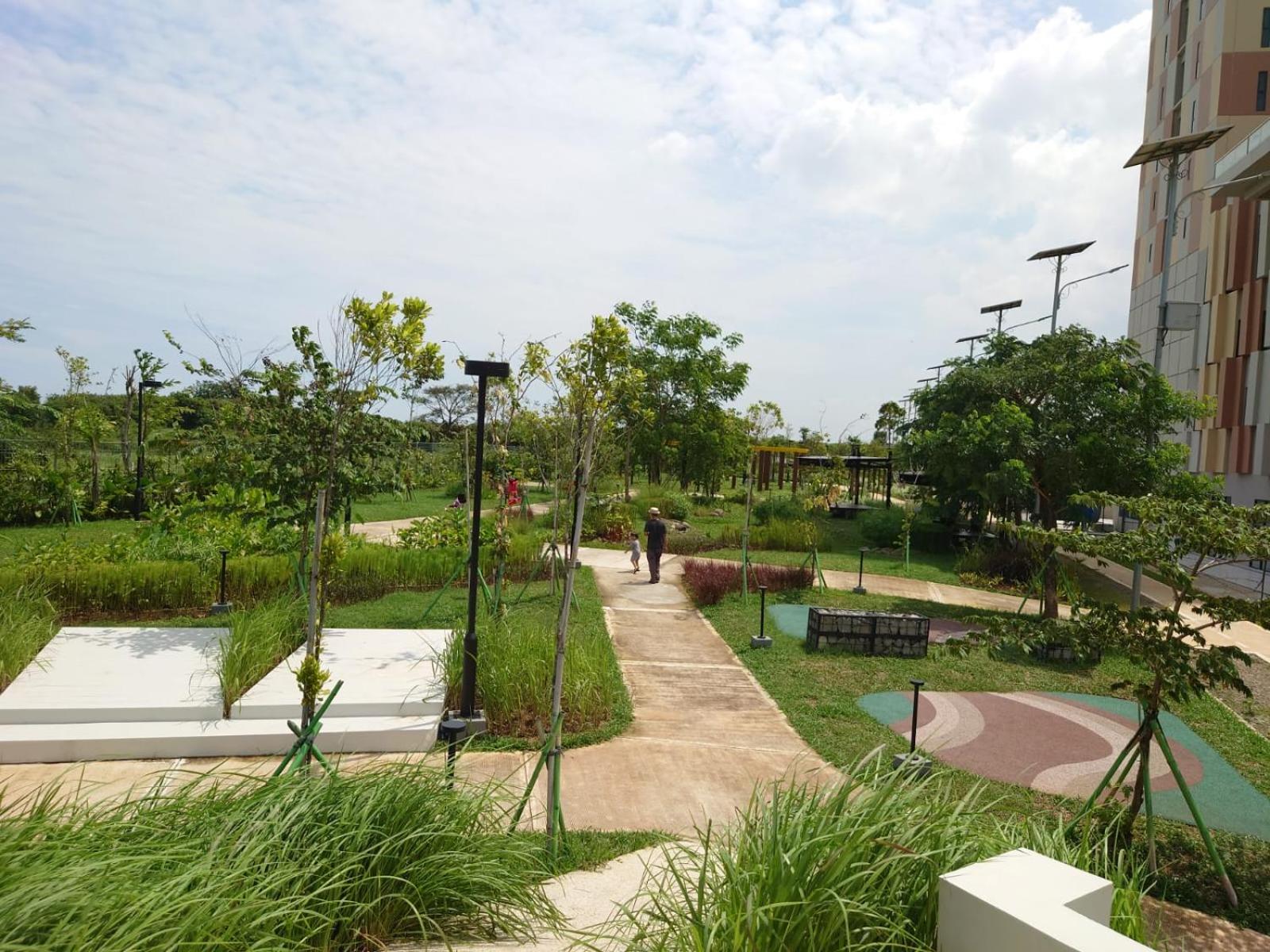 Homey Studio Apartment at Harapan Indah - Fully Furnished Premium Quality - Strategic Location view 2