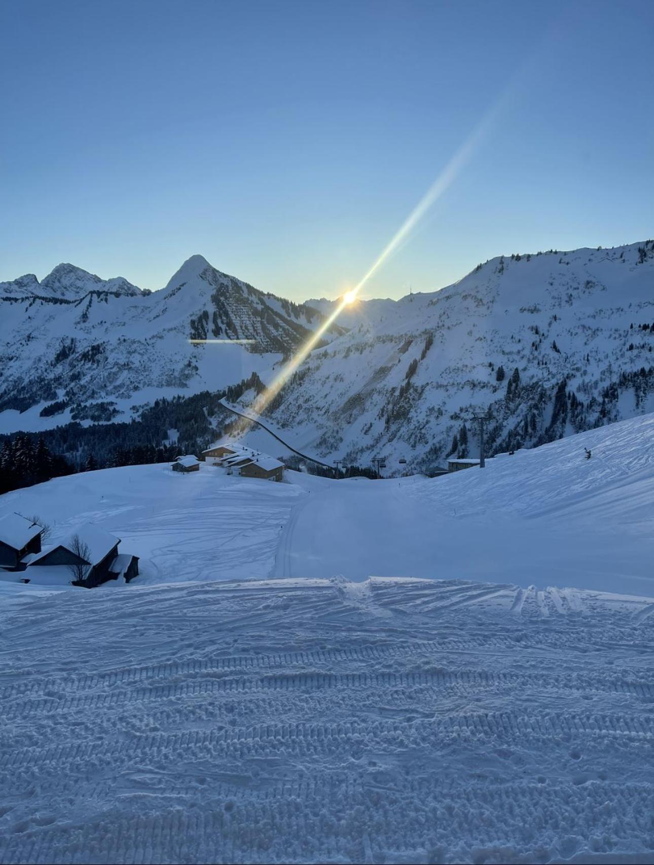 Apartment direkt an der Piste