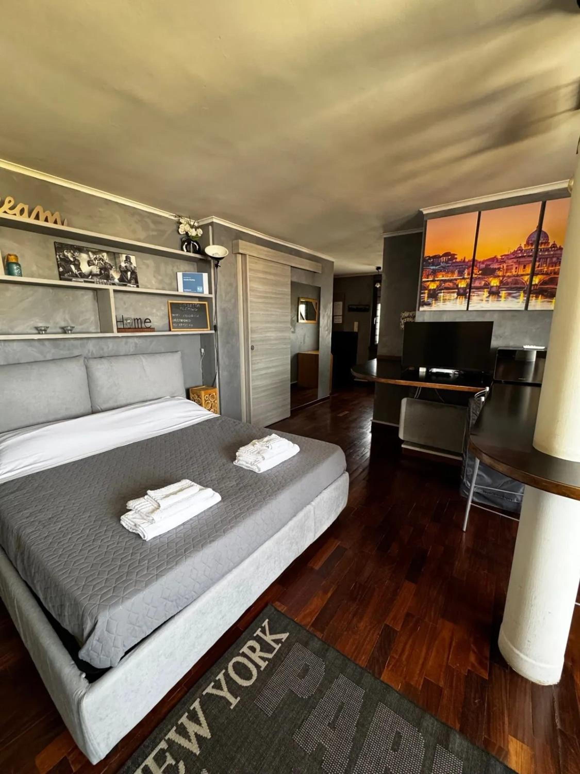 Charming studio in Rome 30 m² air conditioning