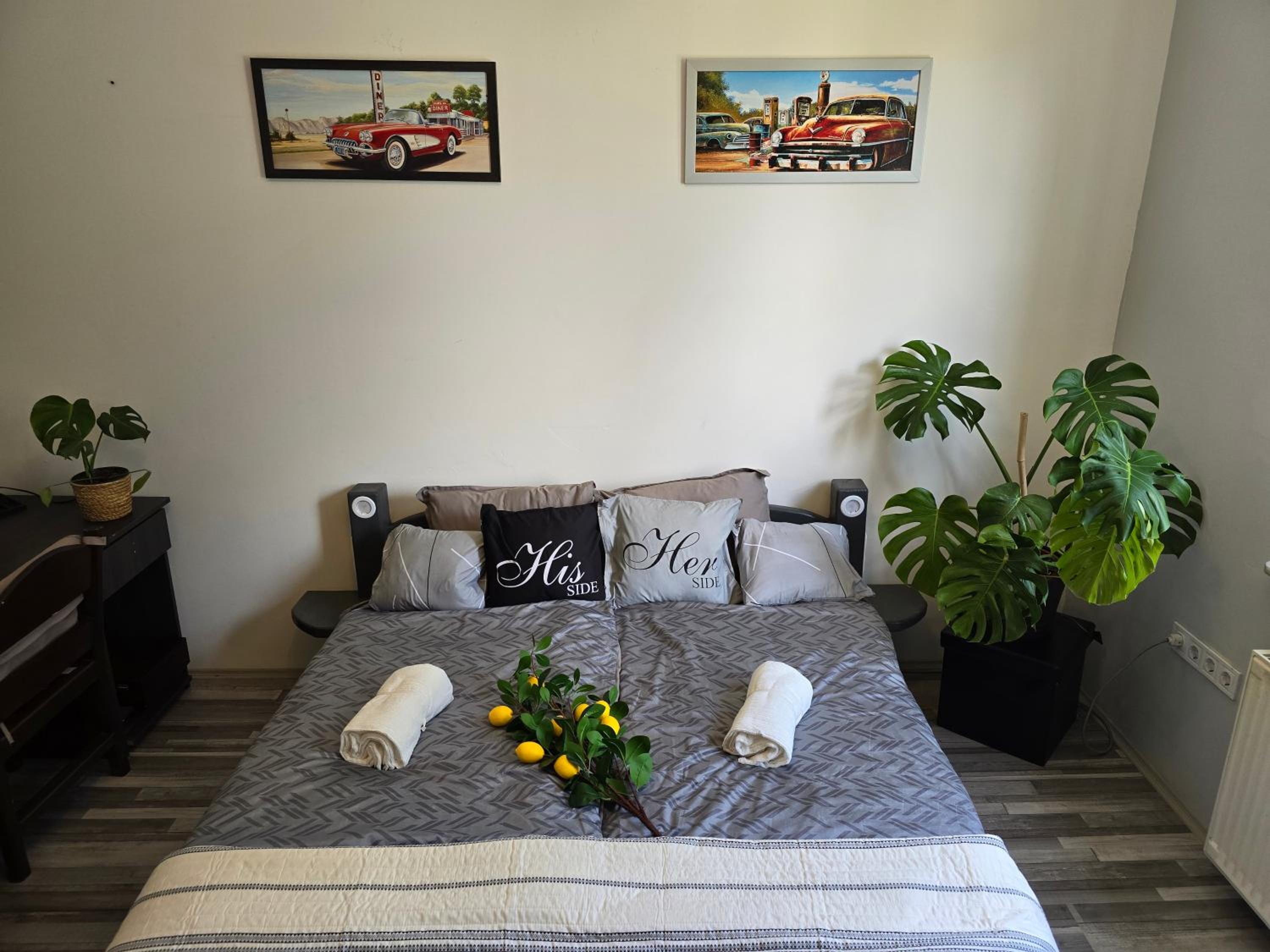 Serenity Family Apartment 2BR, AC and Balcony in Buda