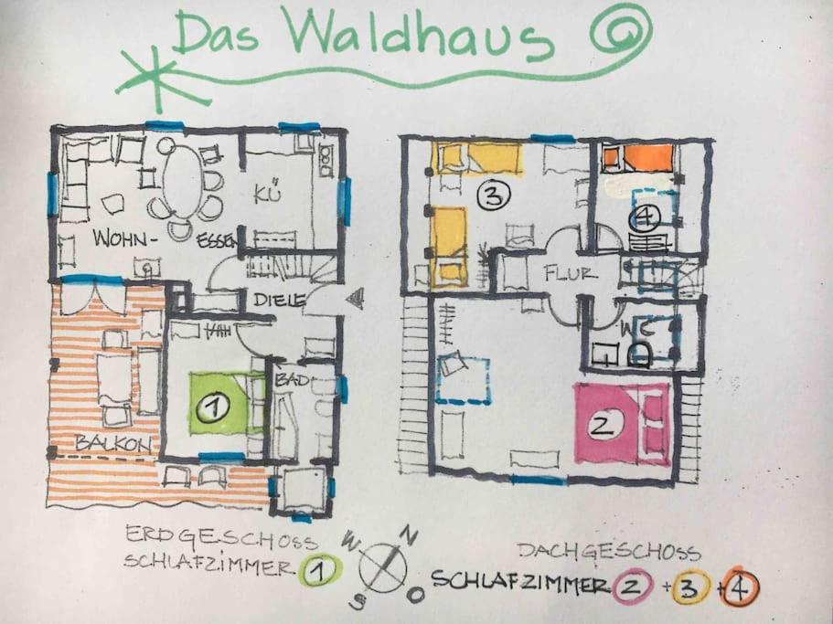 Ferienhaus im Wald an der Weinstrasse
