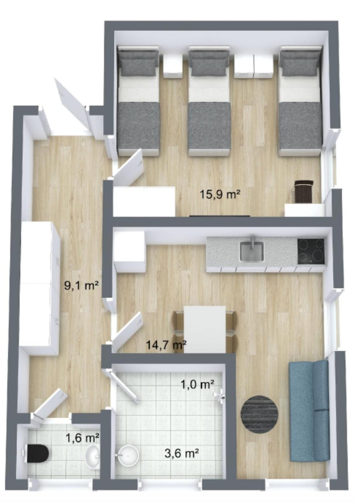 Würzburg Altbau-Citylofts