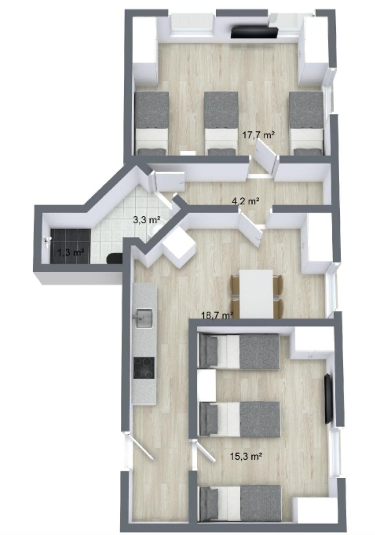 Würzburg Altbau-Citylofts