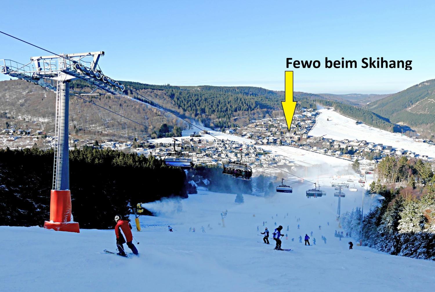 Ferienwohnung beim Skihang