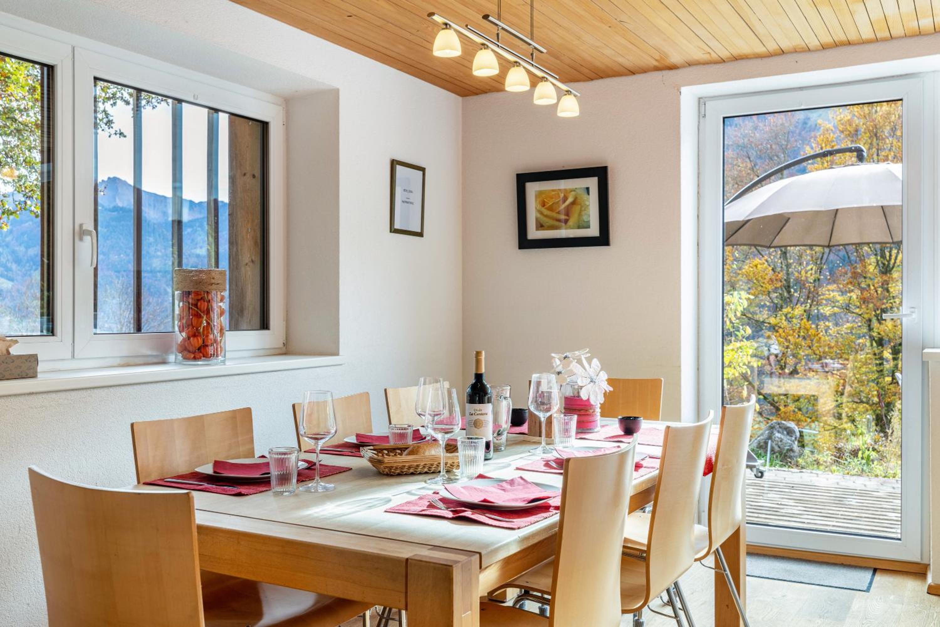 Ferienhaus am Berg