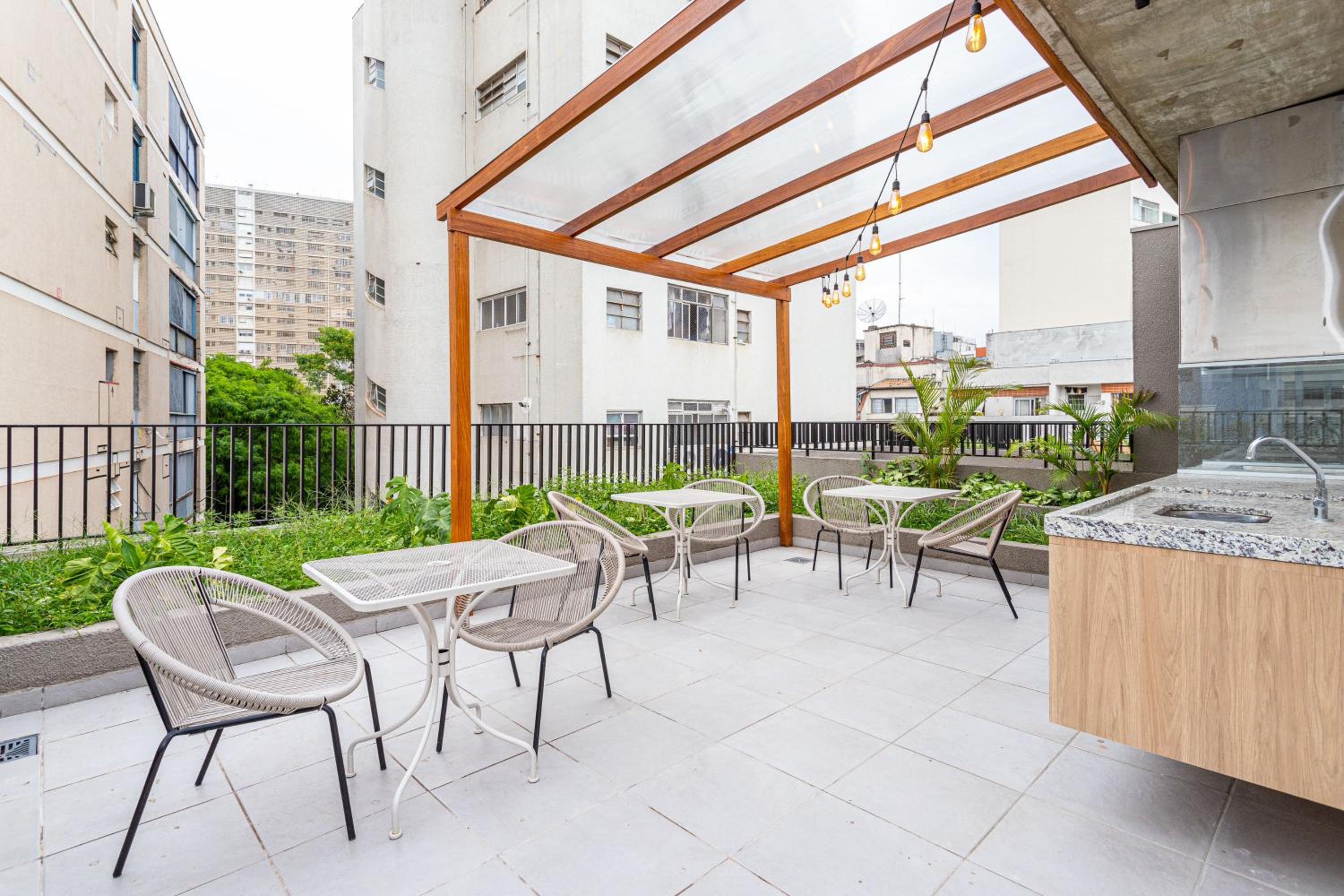 Predio novo com piscina proximo ao Mackenzie e metro - GAL Yuca