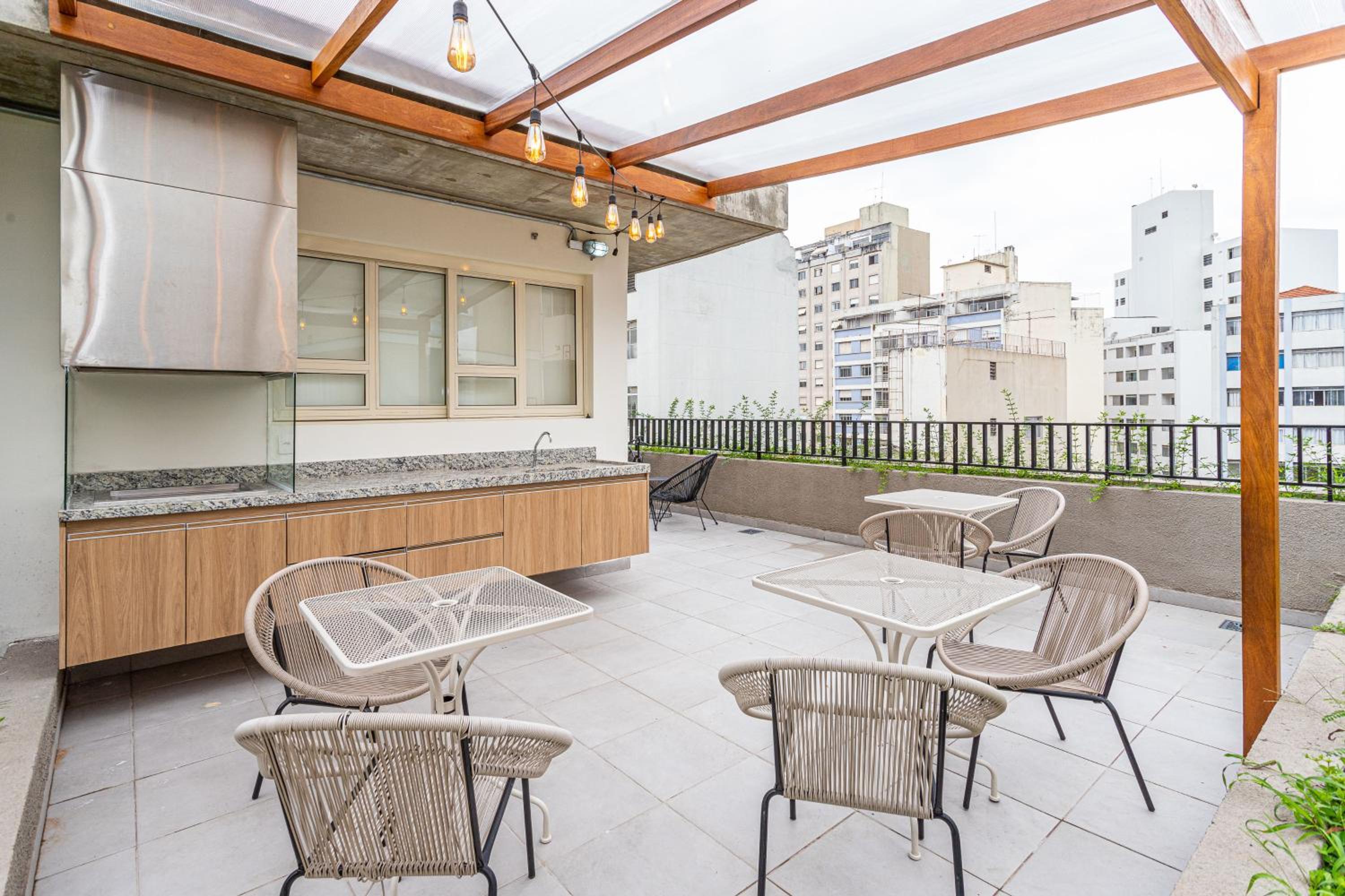 Predio novo com piscina proximo ao Mackenzie e metro - GAL Yuca